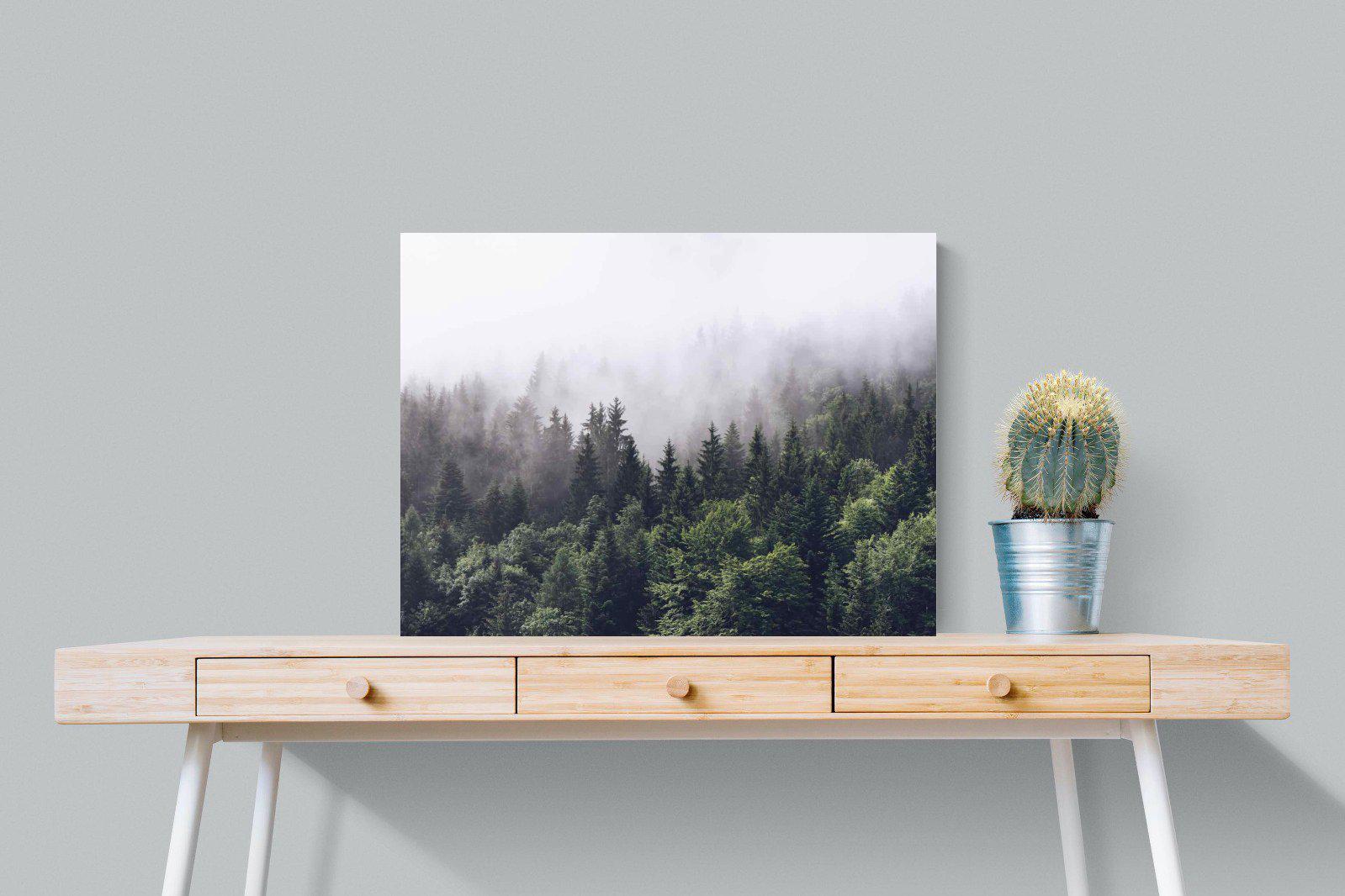 Norwegian Forest-Wall_Art-80 x 60cm-Mounted Canvas-No Frame-Pixalot