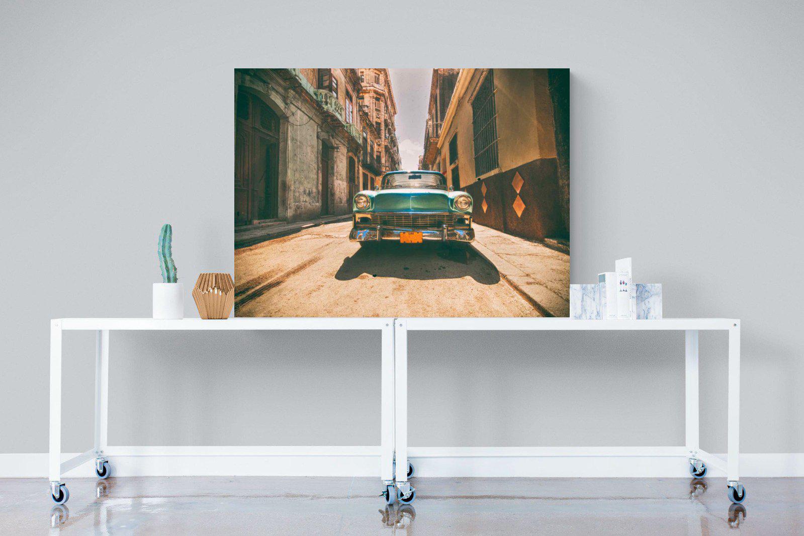 Old Town Havana-Wall_Art-120 x 90cm-Mounted Canvas-No Frame-Pixalot