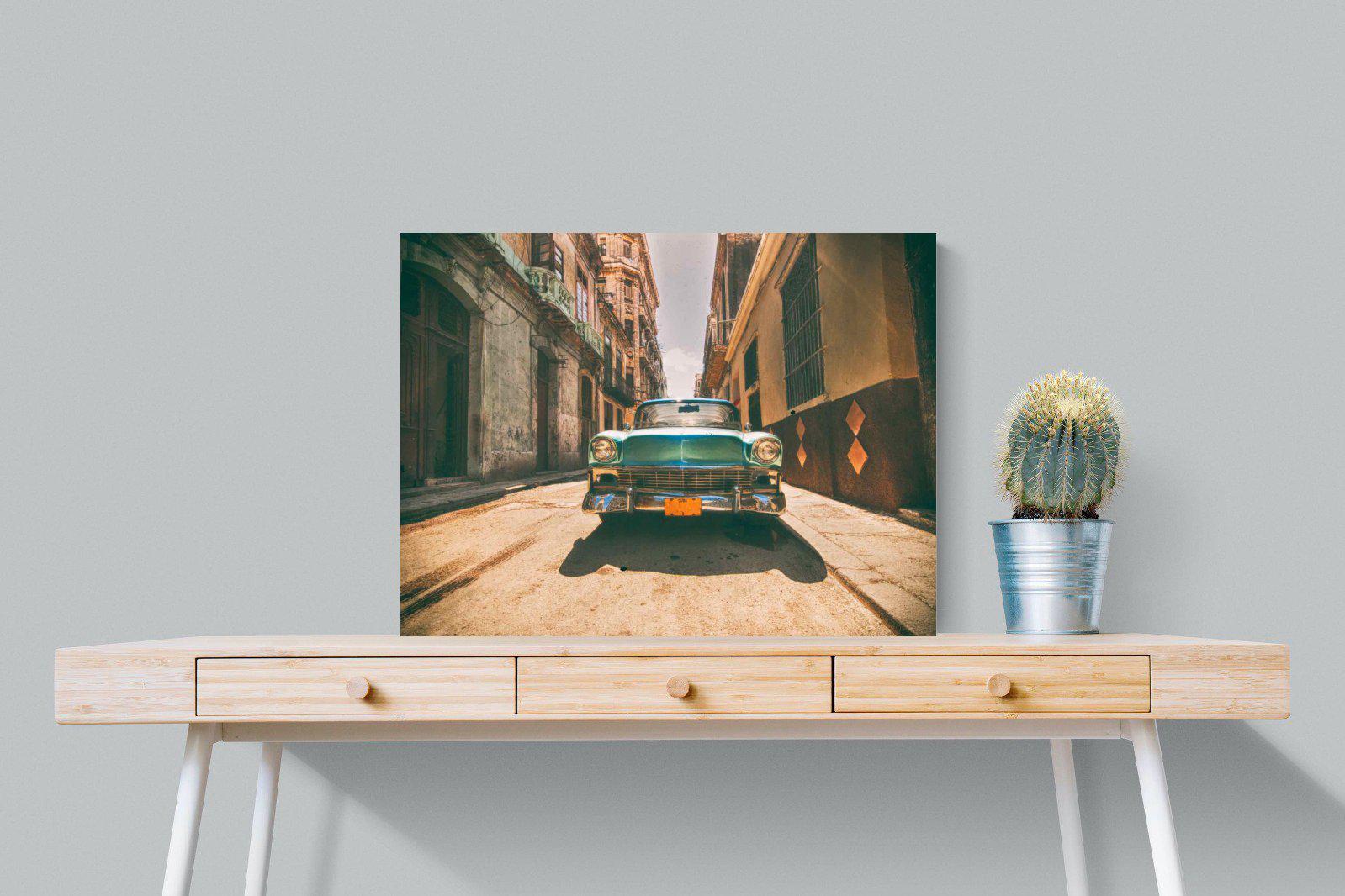 Old Town Havana-Wall_Art-80 x 60cm-Mounted Canvas-No Frame-Pixalot