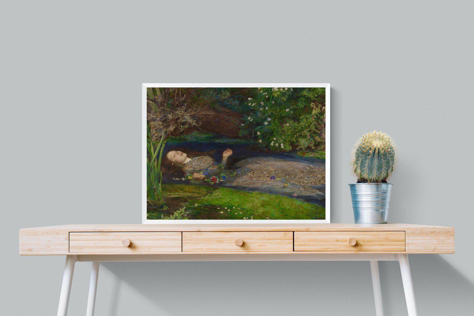 Ophelia-Wall_Art-80 x 60cm-Mounted Canvas-White-Pixalot