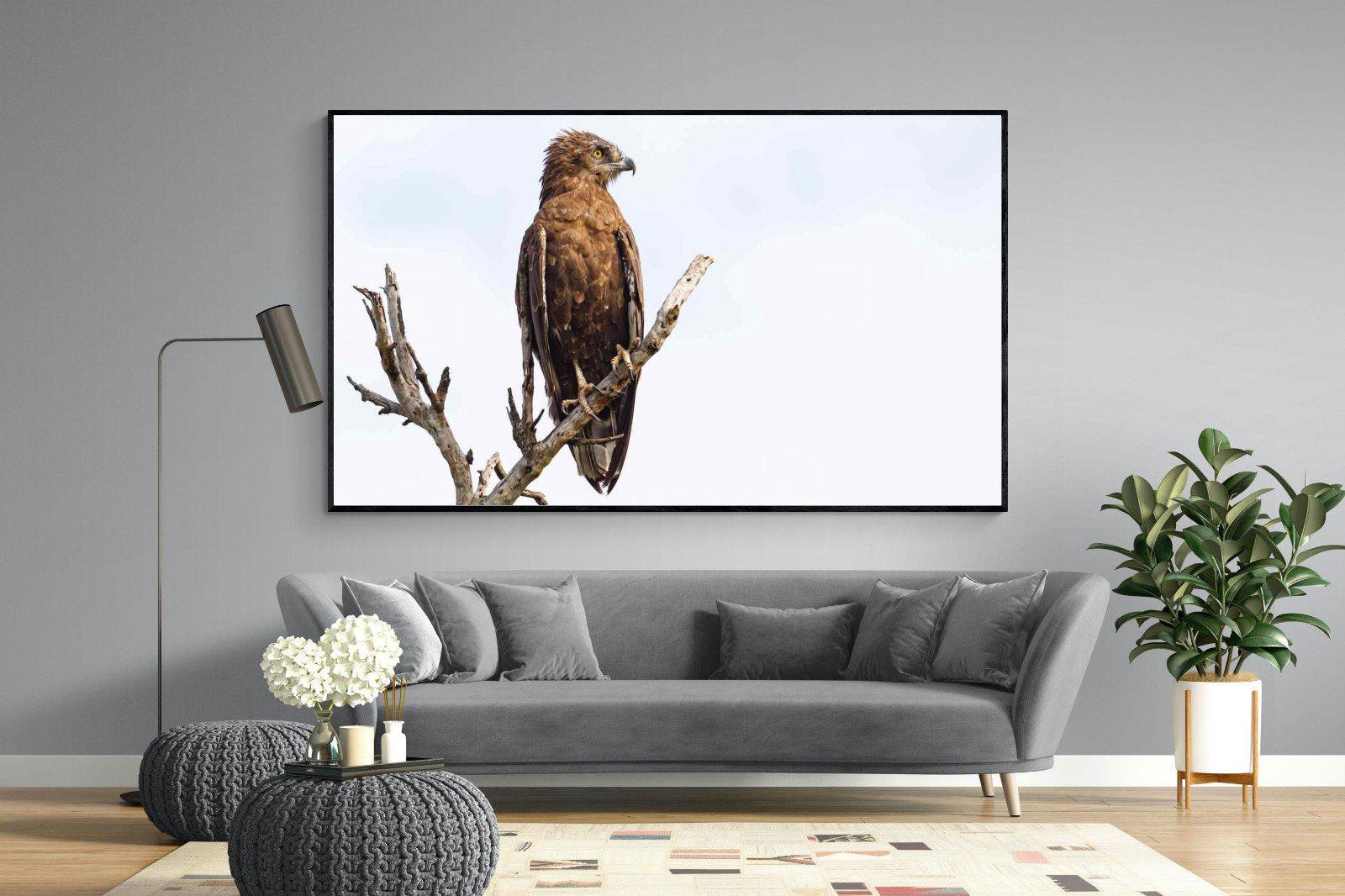 Perched-Wall_Art-220 x 130cm-Mounted Canvas-Black-Pixalot