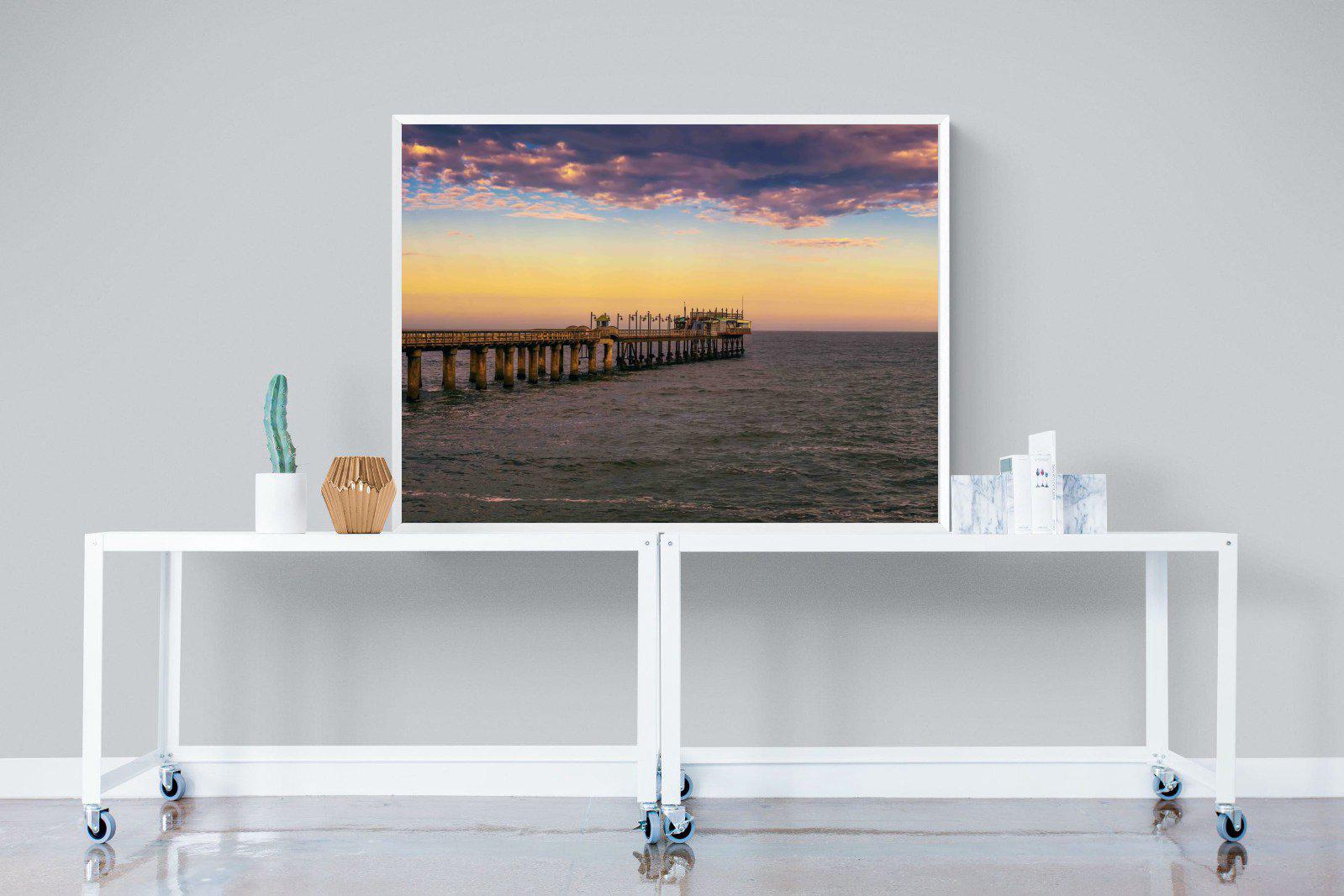 Pier-Wall_Art-120 x 90cm-Mounted Canvas-White-Pixalot