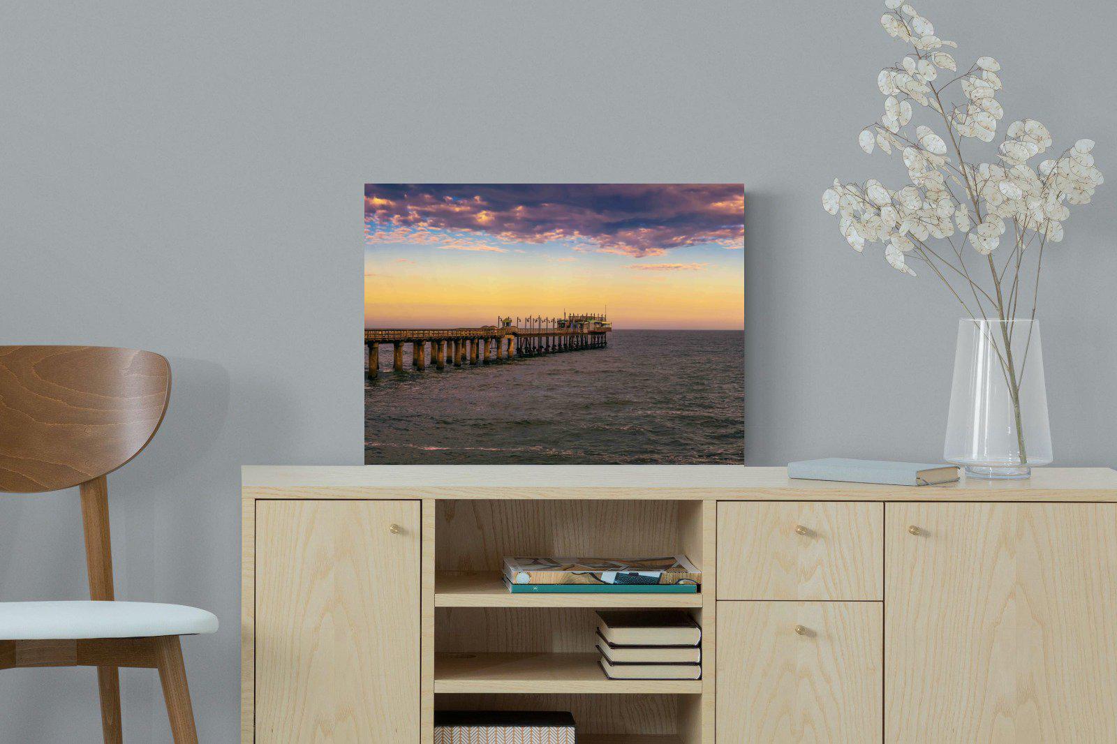 Pier-Wall_Art-60 x 45cm-Mounted Canvas-No Frame-Pixalot