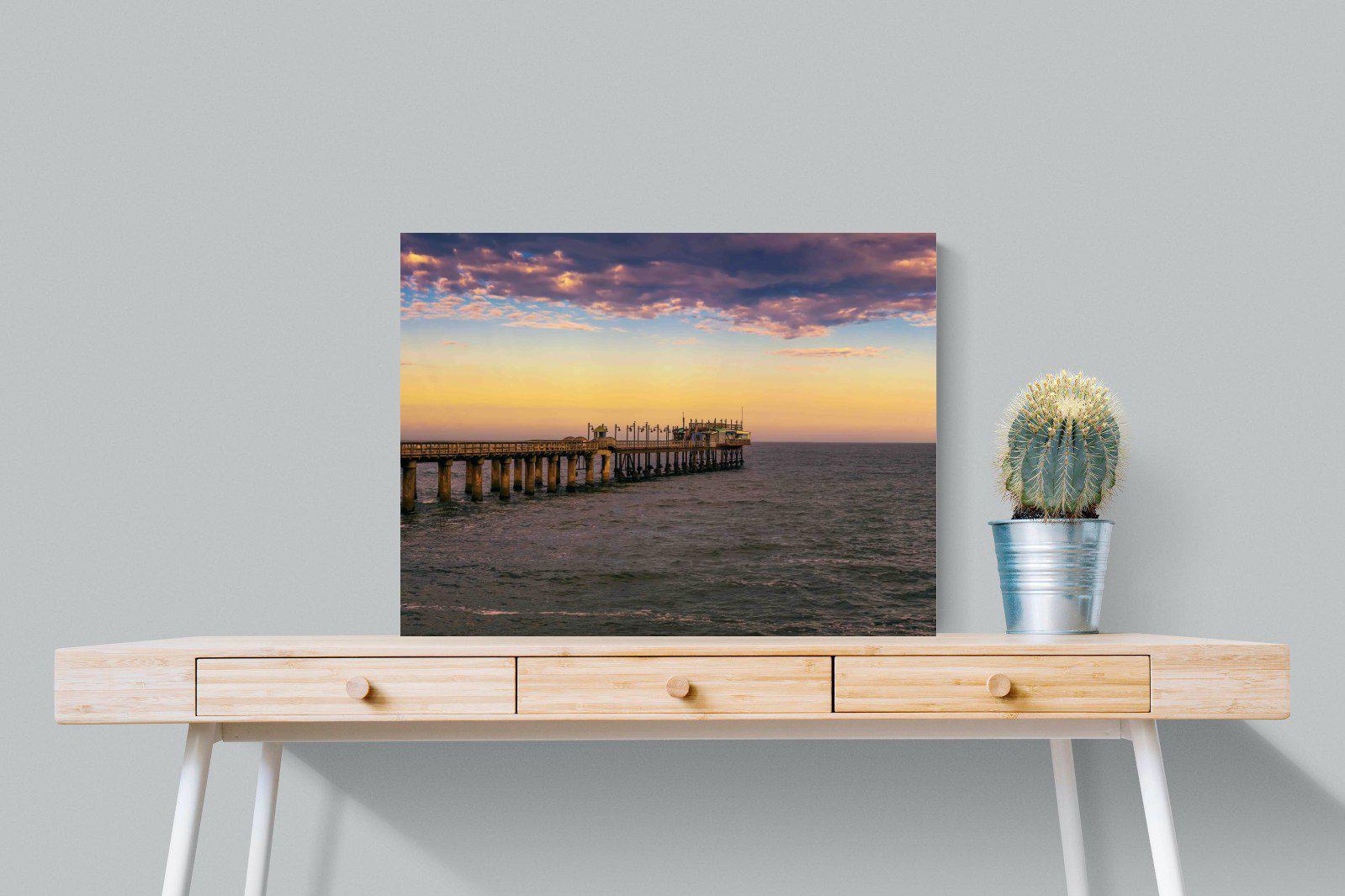 Pier-Wall_Art-80 x 60cm-Mounted Canvas-No Frame-Pixalot