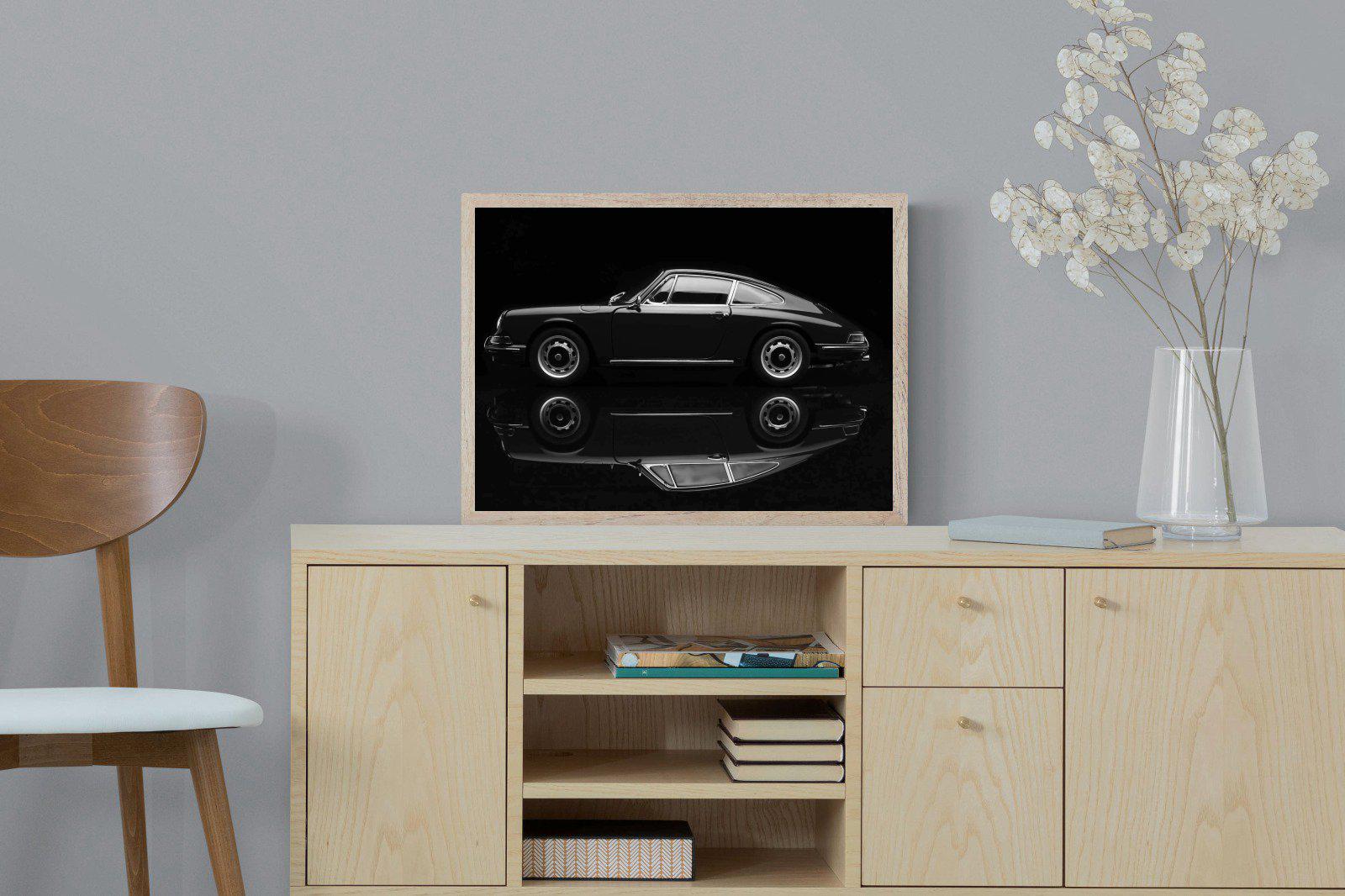 Porsche 911-Wall_Art-60 x 45cm-Mounted Canvas-Wood-Pixalot