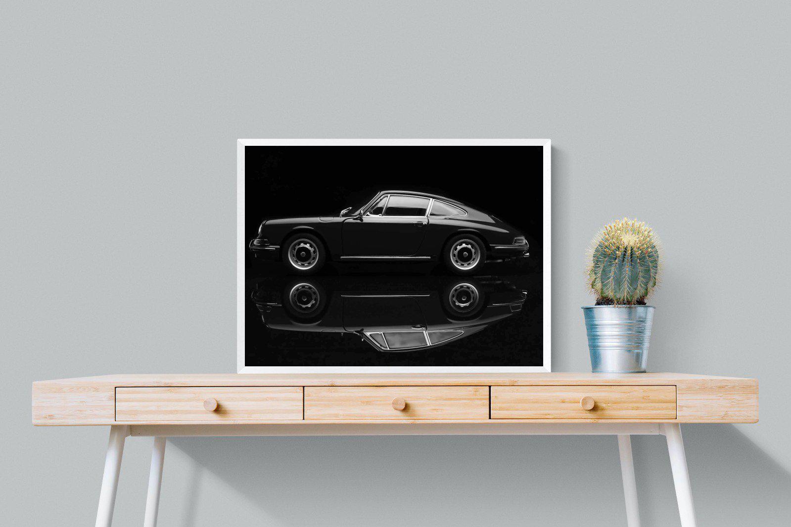 Porsche 911-Wall_Art-80 x 60cm-Mounted Canvas-White-Pixalot