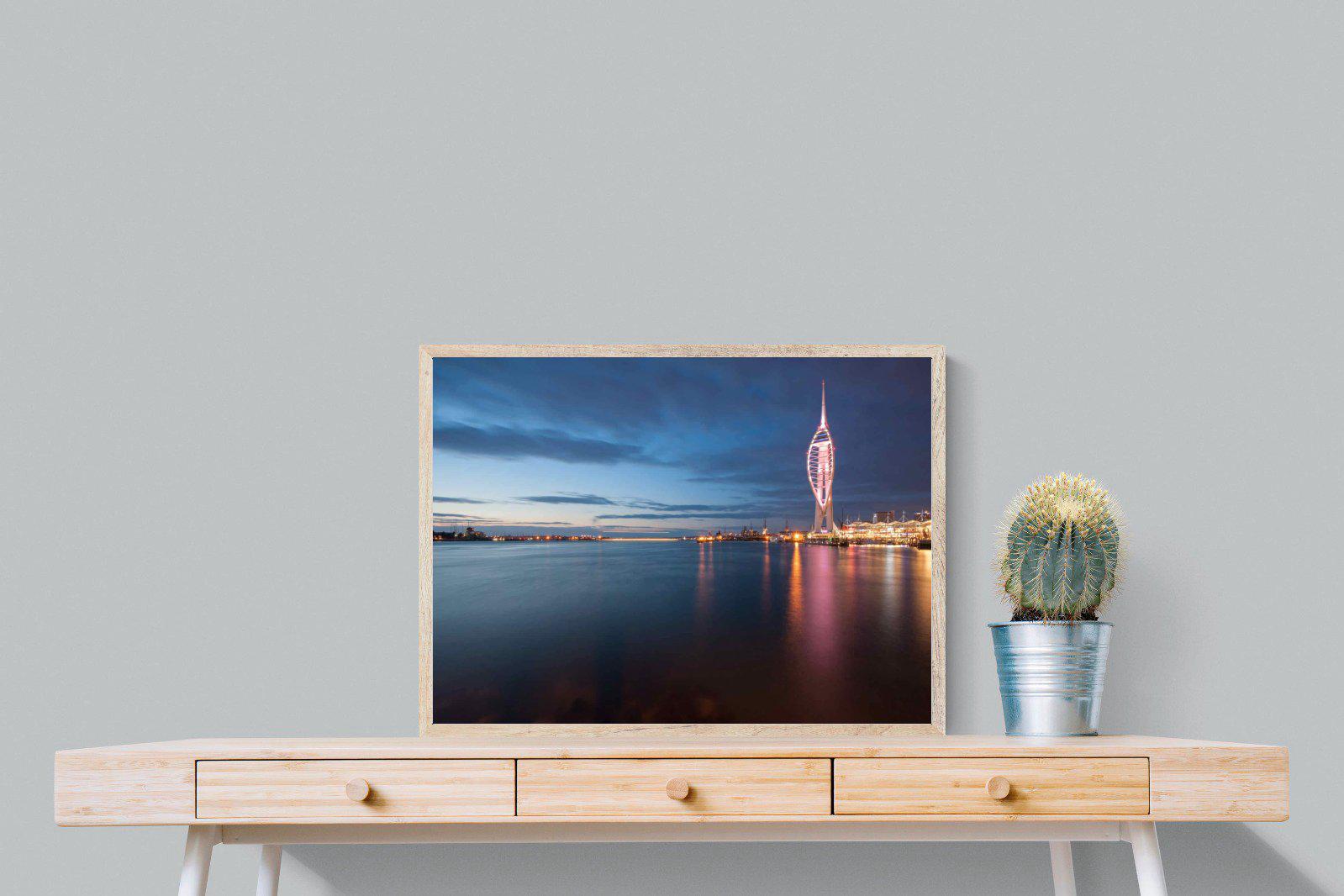 Portsmouth-Wall_Art-80 x 60cm-Mounted Canvas-Wood-Pixalot