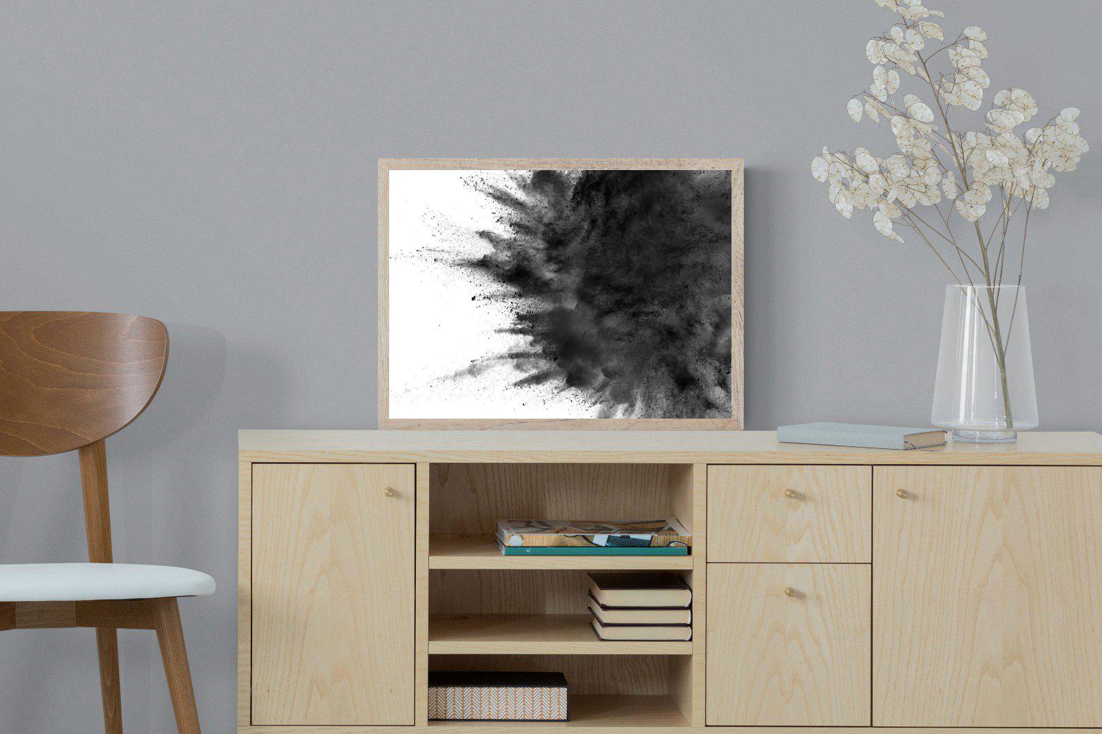 Powder-Wall_Art-60 x 45cm-Mounted Canvas-Wood-Pixalot