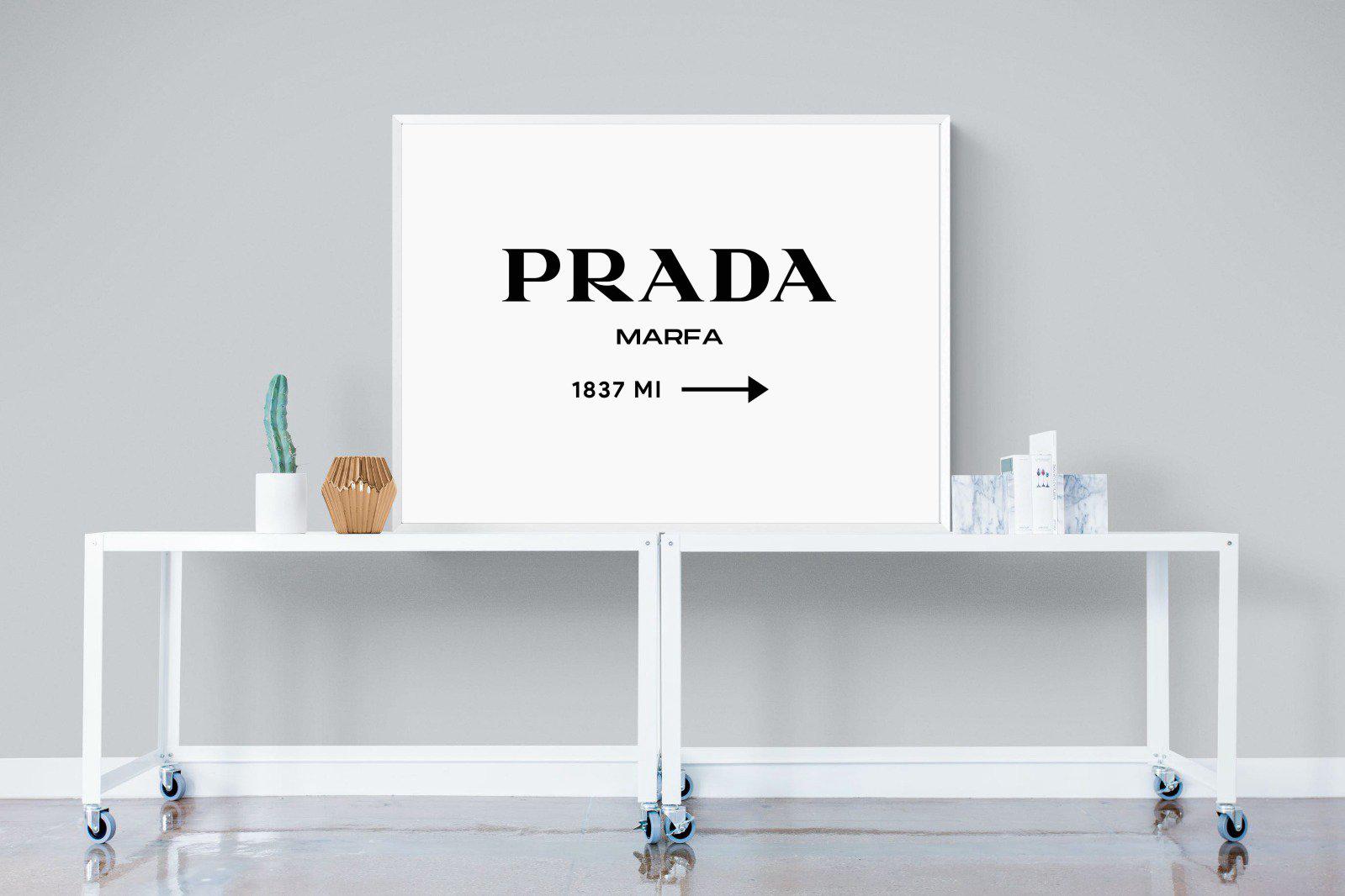 Prada Marfa 1837-Wall_Art-120 x 90cm-Mounted Canvas-White-Pixalot