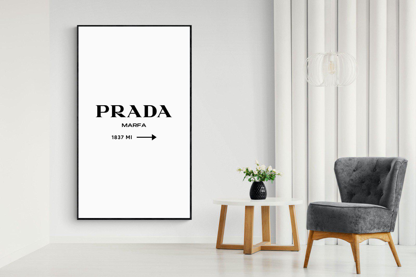 Prada Marfa 1837-Wall_Art-130 x 220cm-Mounted Canvas-Black-Pixalot