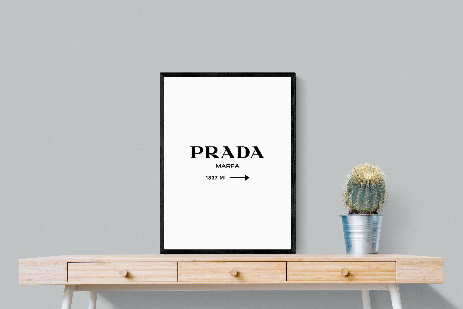 Prada Marfa 1837-Wall_Art-60 x 80cm-Mounted Canvas-Black-Pixalot