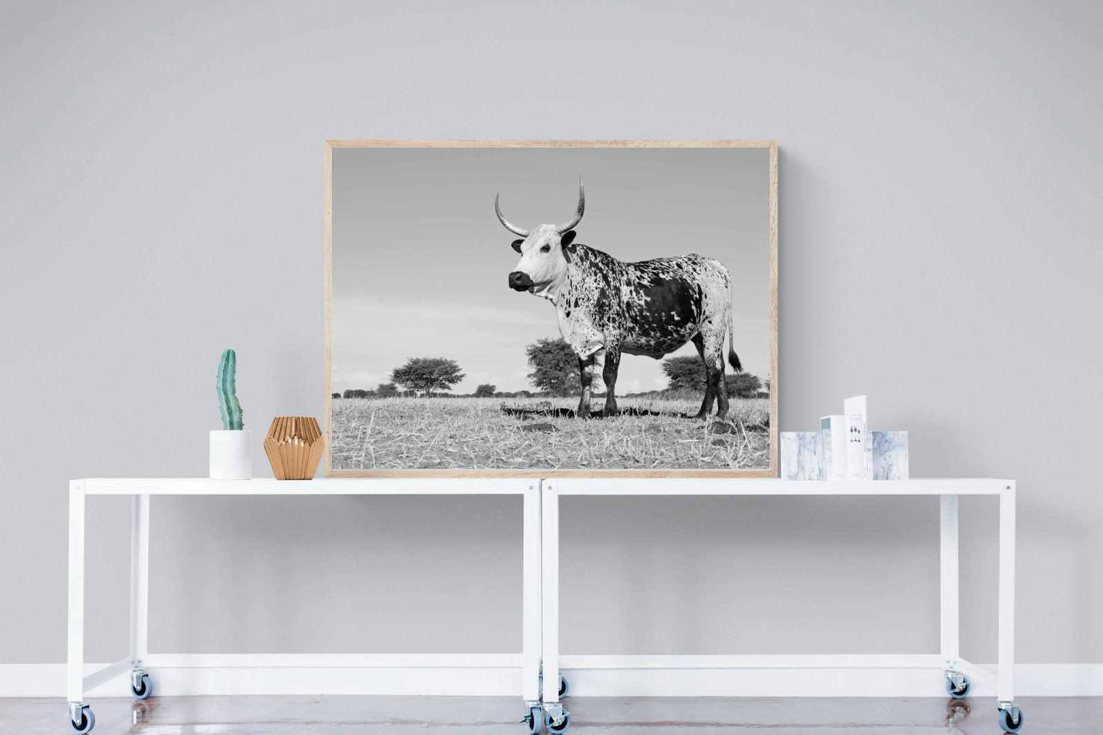 Proud Nguni-Wall_Art-120 x 90cm-Mounted Canvas-Wood-Pixalot