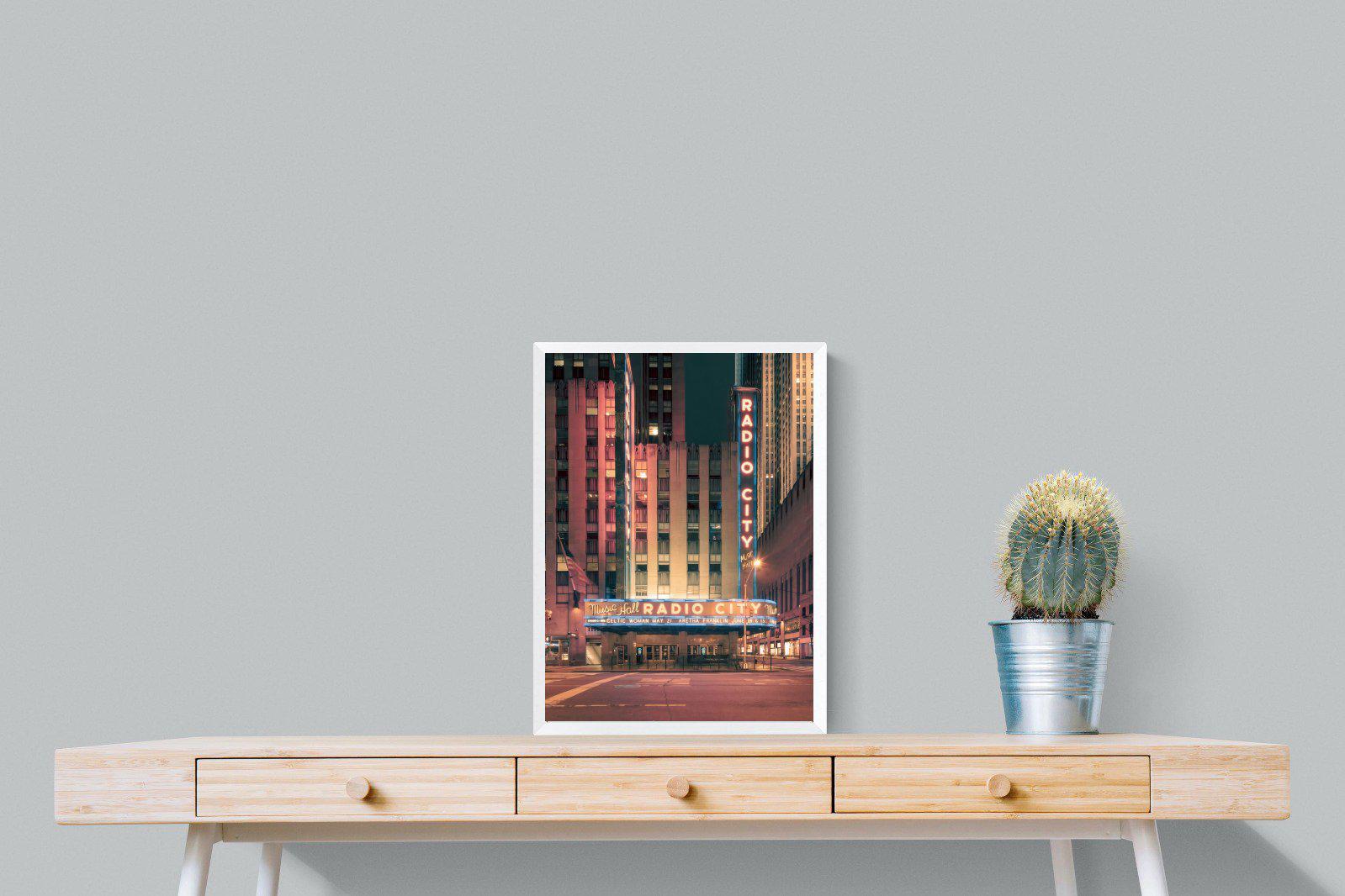 Radio City-Wall_Art-45 x 60cm-Mounted Canvas-White-Pixalot