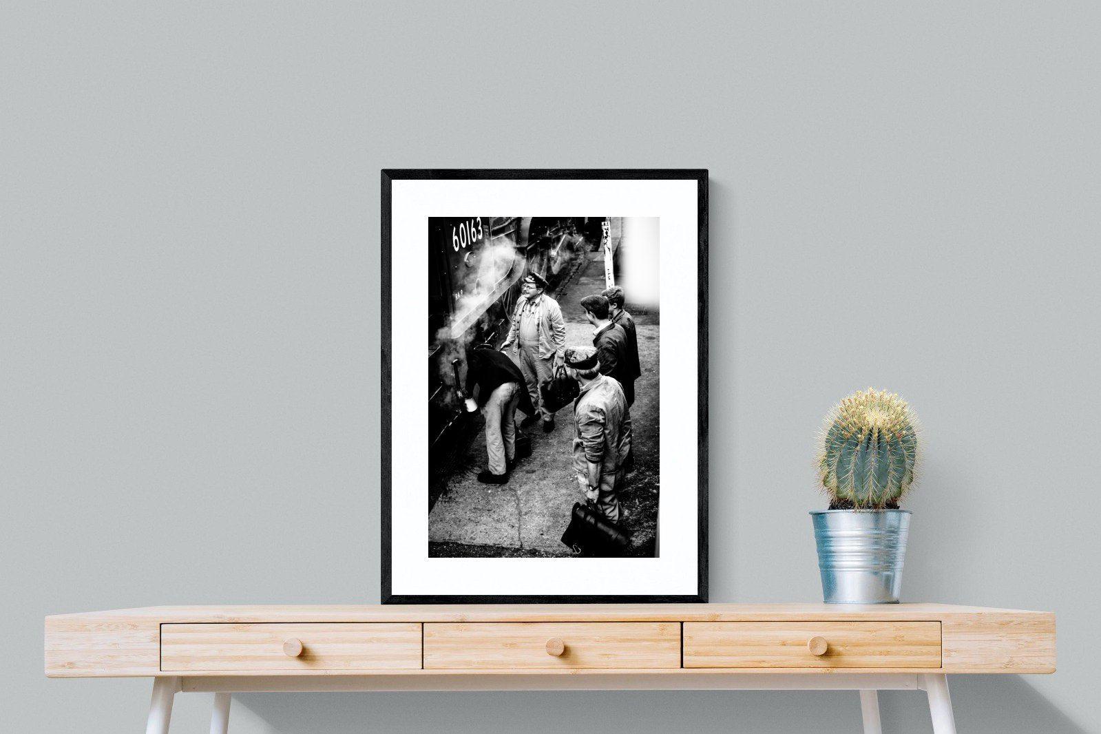 Railways-Wall_Art-60 x 80cm-Framed Print-Black-Pixalot