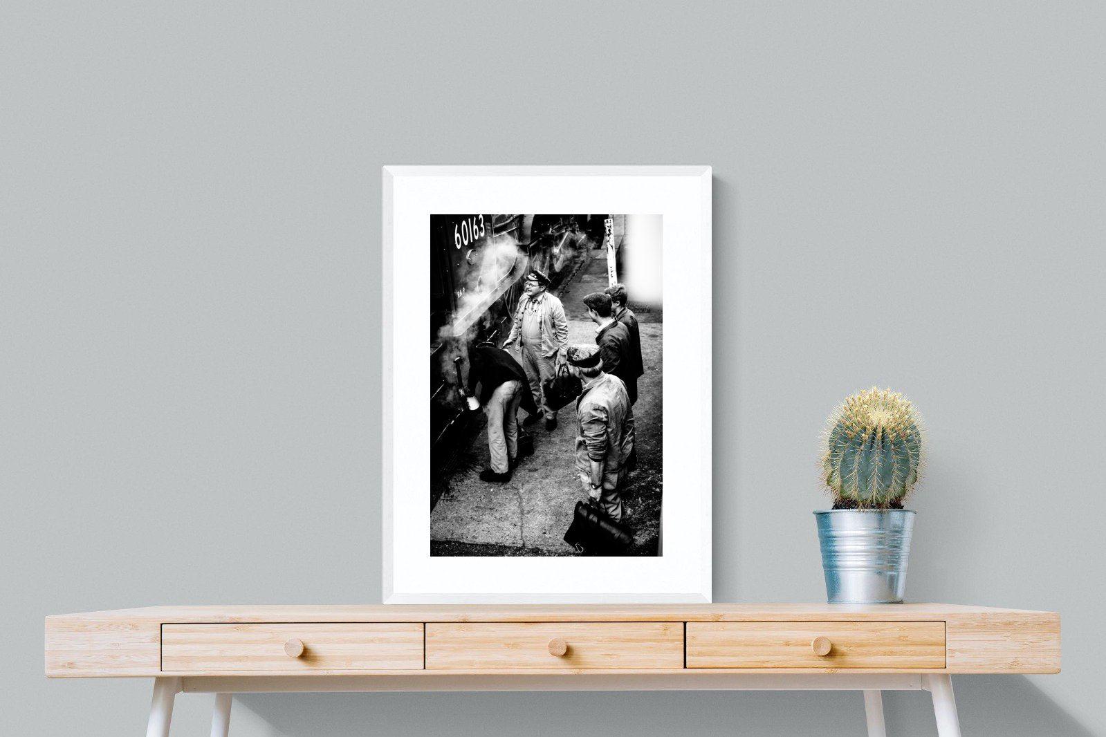 Railways-Wall_Art-60 x 80cm-Framed Print-White-Pixalot