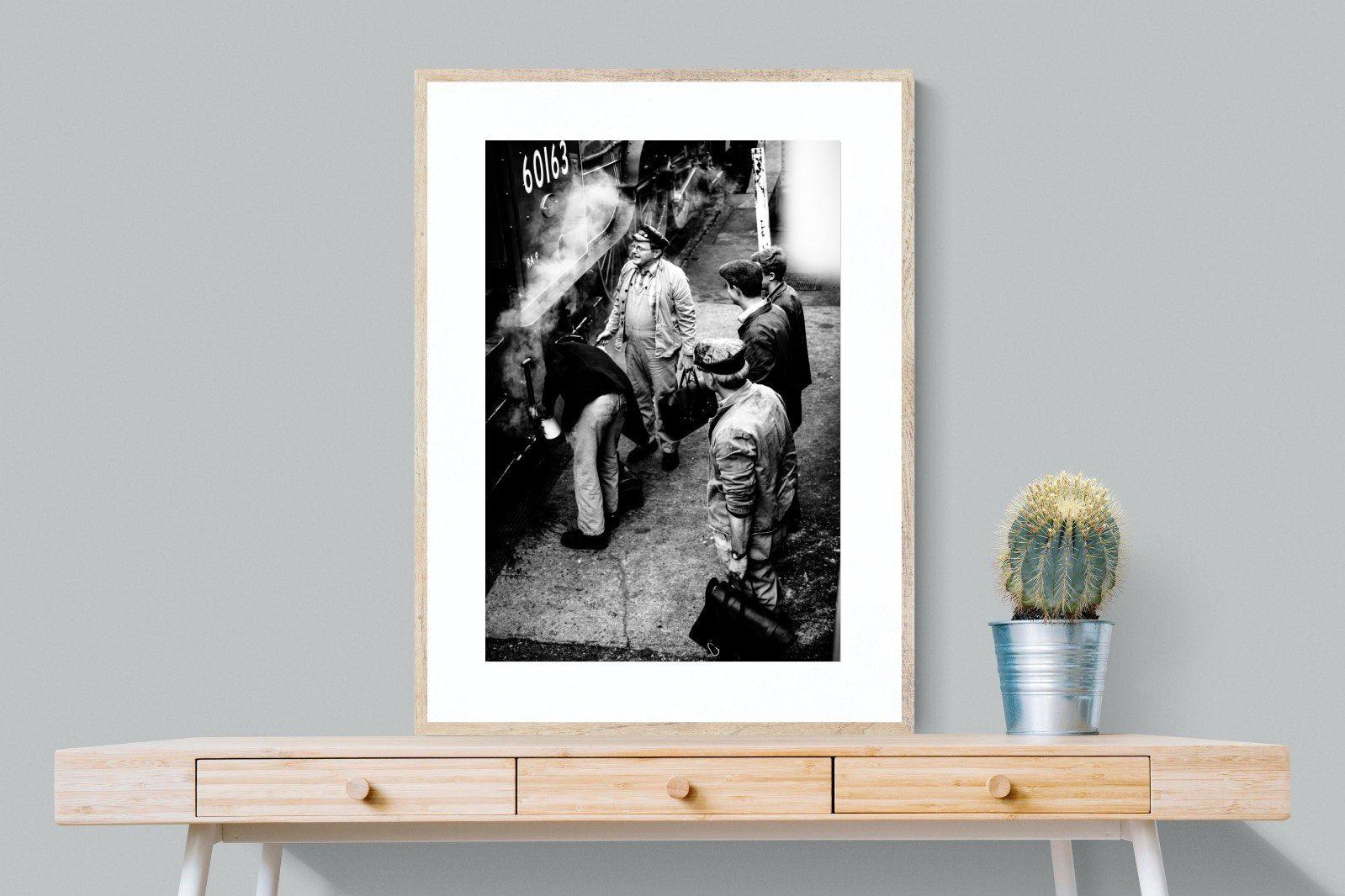 Railways-Wall_Art-75 x 100cm-Framed Print-Wood-Pixalot