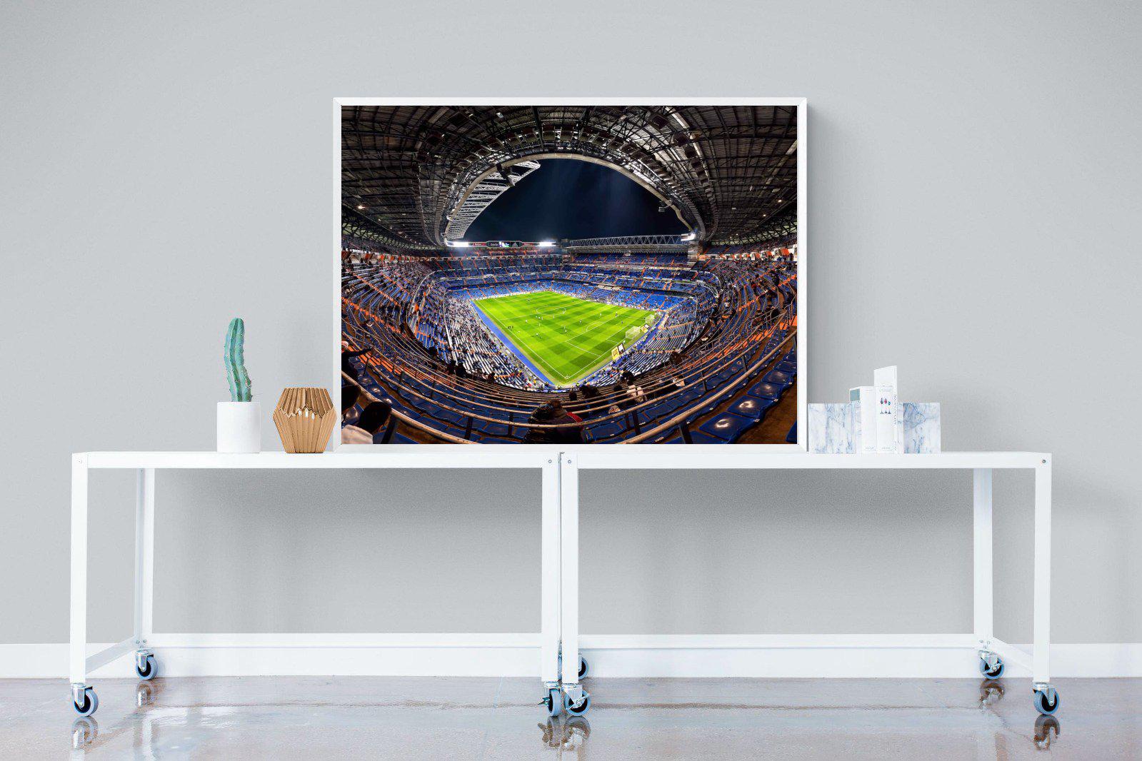 Real Madrid-Wall_Art-120 x 90cm-Mounted Canvas-White-Pixalot