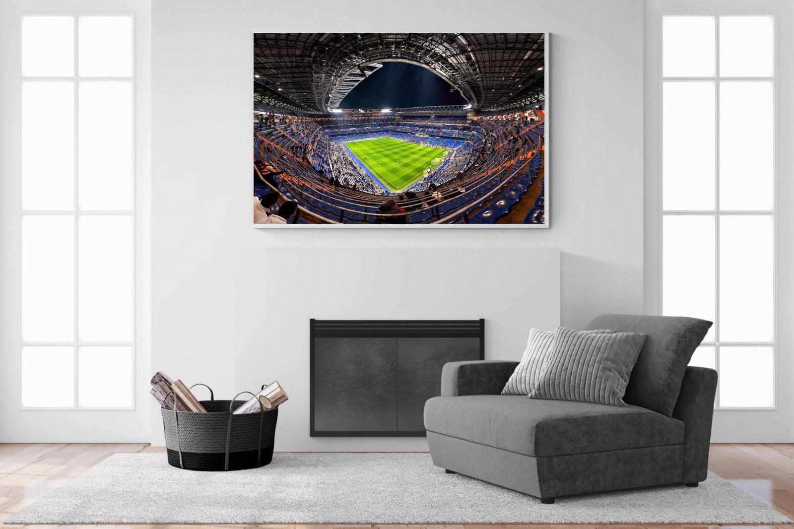 Real Madrid-Wall_Art-150 x 100cm-Mounted Canvas-White-Pixalot