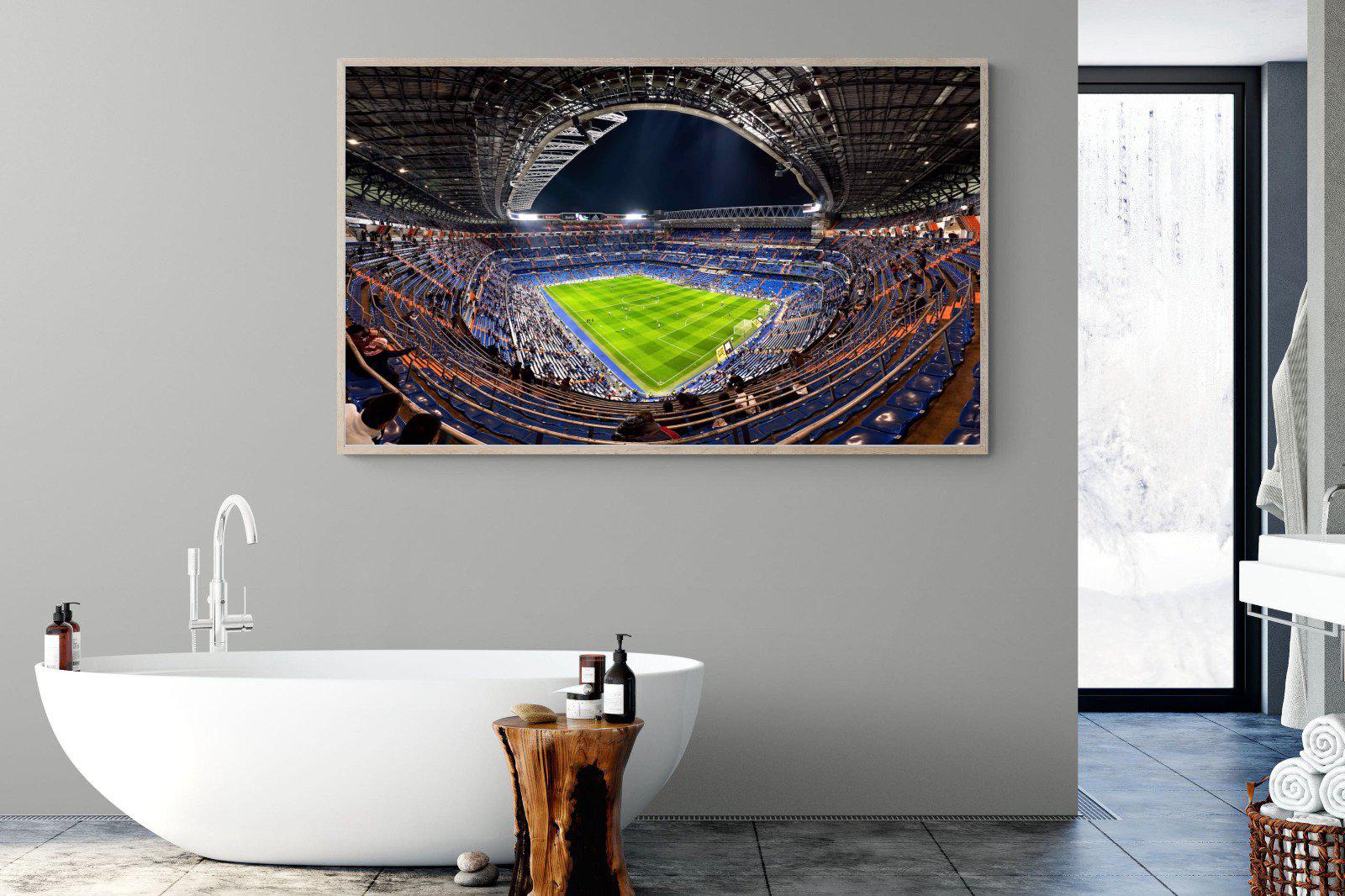 Real Madrid-Wall_Art-180 x 110cm-Mounted Canvas-Wood-Pixalot