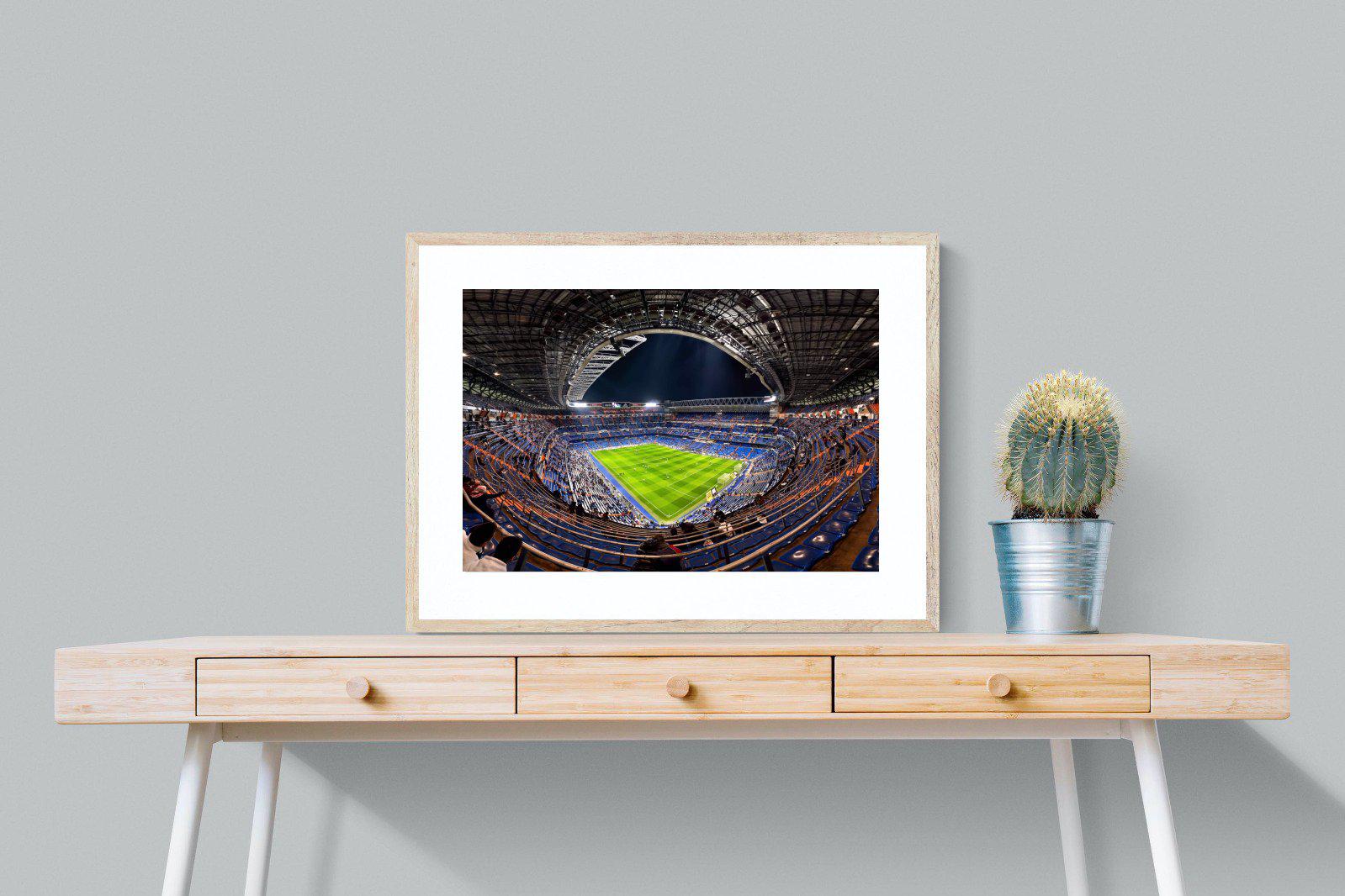 Real Madrid-Wall_Art-80 x 60cm-Framed Print-Wood-Pixalot