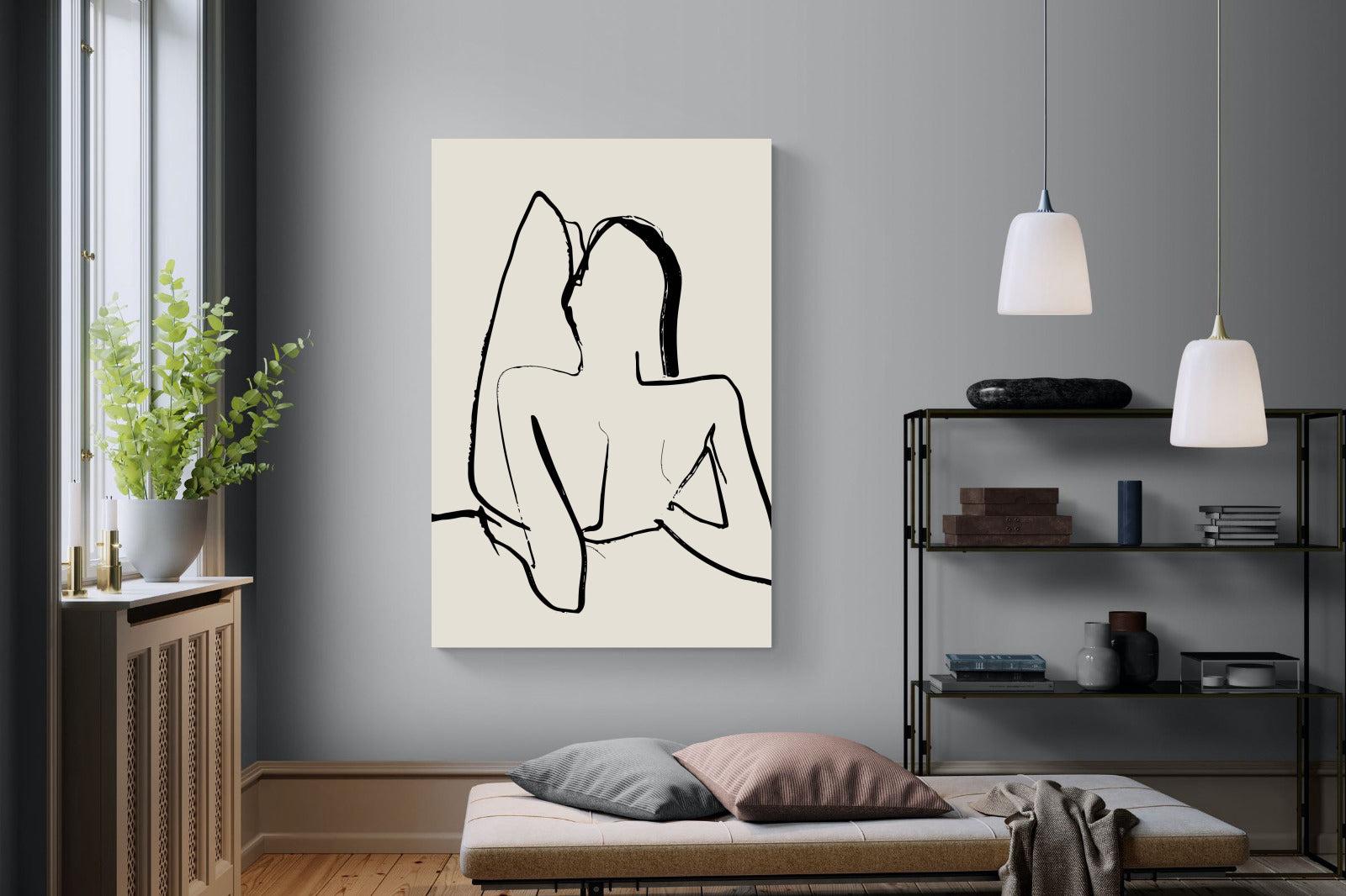 Reclined-Wall_Art-120 x 180cm-Mounted Canvas-No Frame-Pixalot