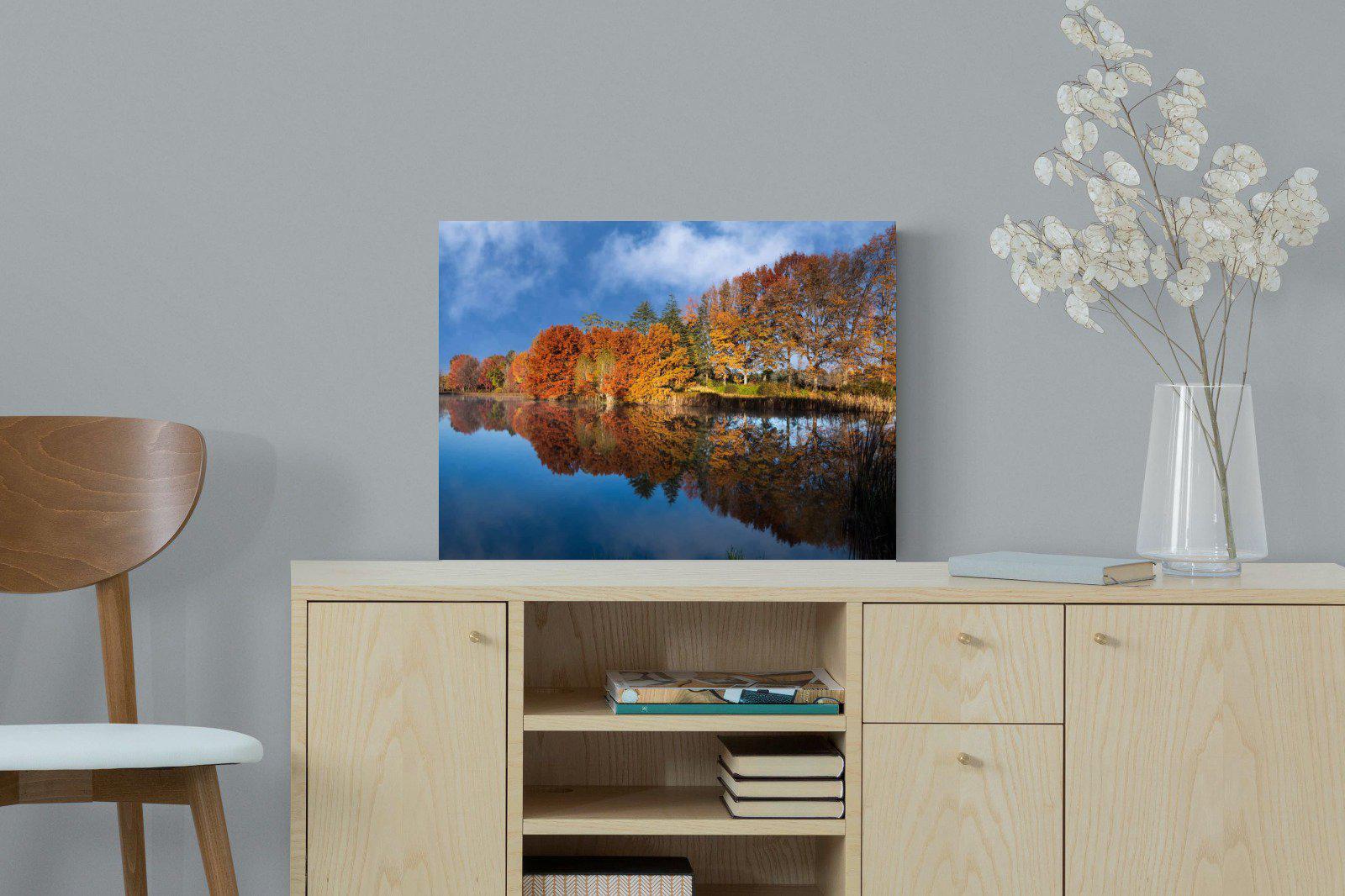 Reflection-Wall_Art-60 x 45cm-Mounted Canvas-No Frame-Pixalot