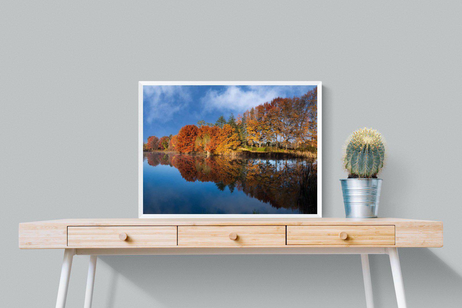 Reflection-Wall_Art-80 x 60cm-Mounted Canvas-White-Pixalot