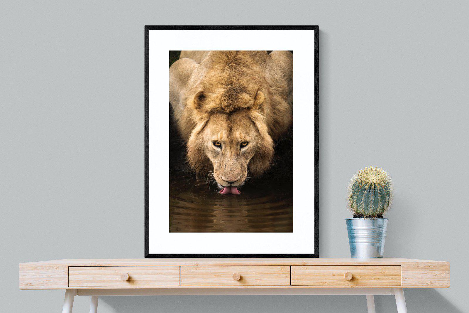 Refreshment-Wall_Art-75 x 100cm-Framed Print-Black-Pixalot