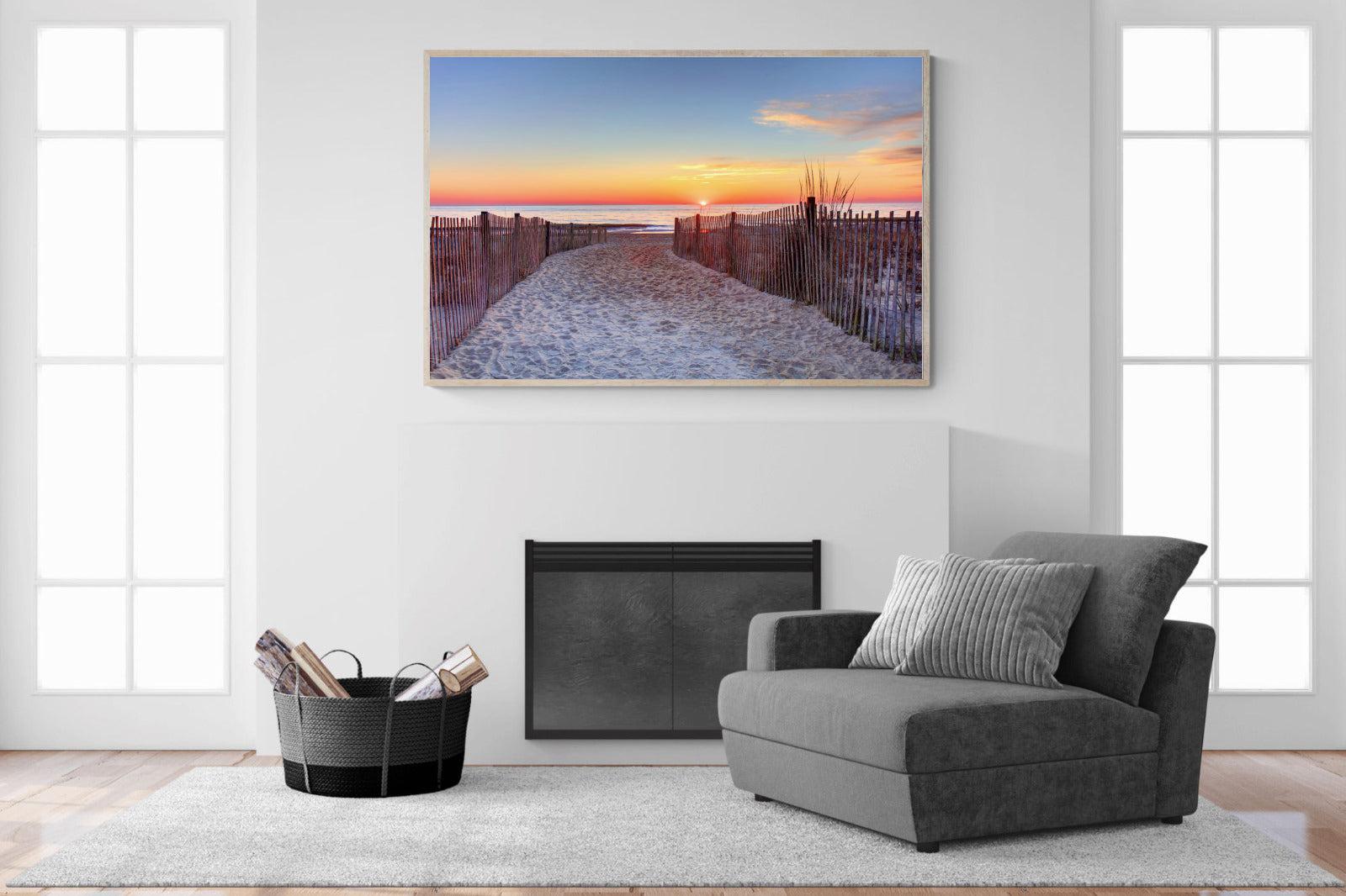 Rehoboth Beach-Wall_Art-150 x 100cm-Mounted Canvas-Wood-Pixalot