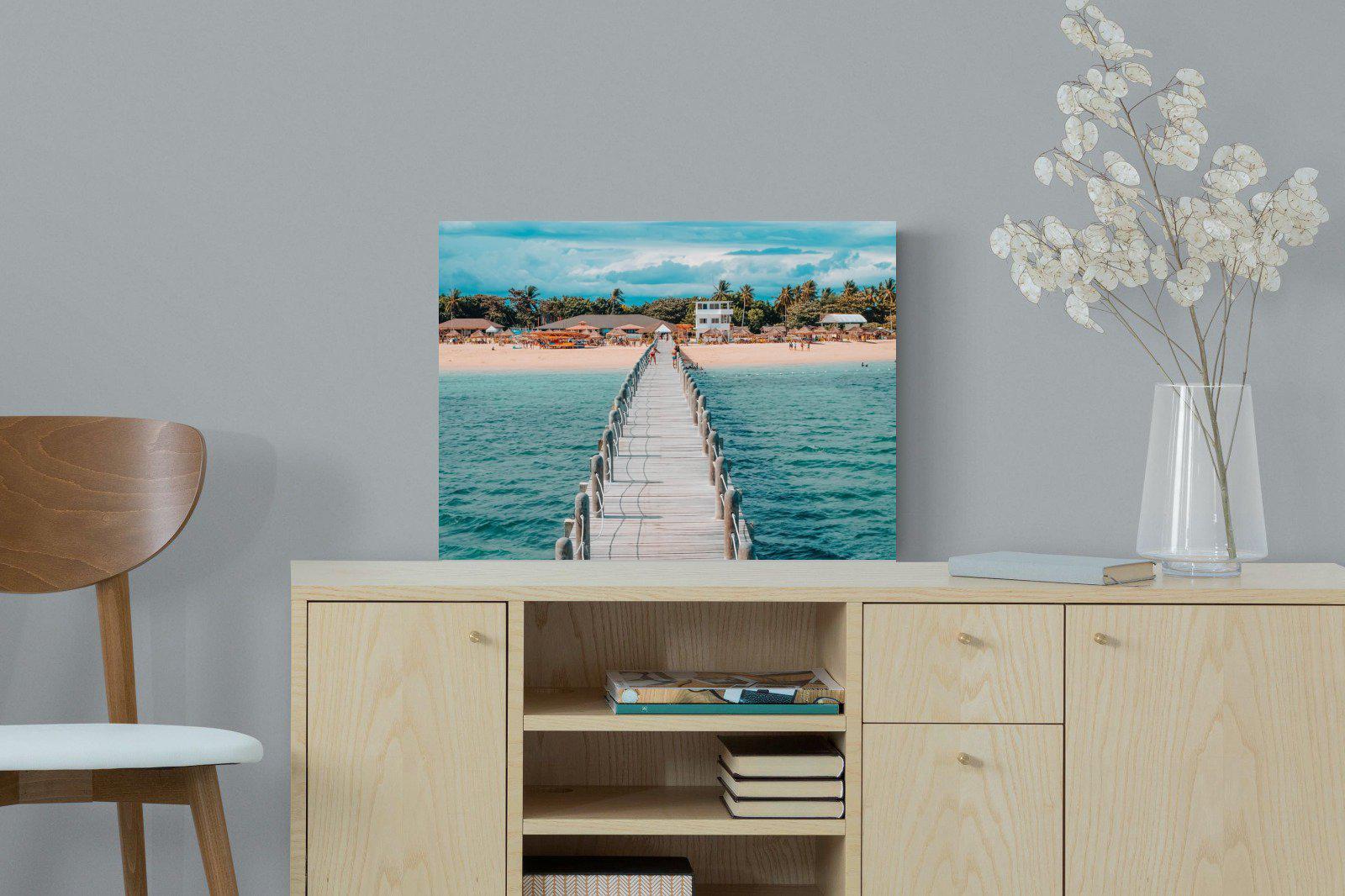 Resort-Wall_Art-60 x 45cm-Mounted Canvas-No Frame-Pixalot