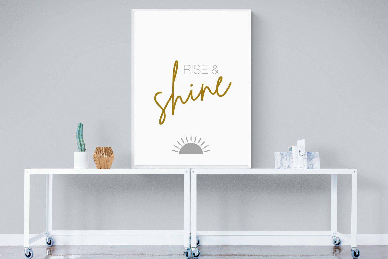 Rise & Shine-Wall_Art-90 x 120cm-Mounted Canvas-White-Pixalot