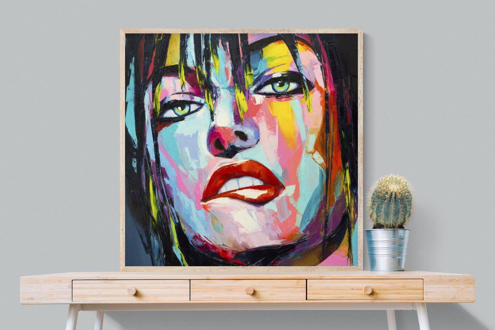 Risky-Wall_Art-100 x 100cm-Mounted Canvas-Wood-Pixalot