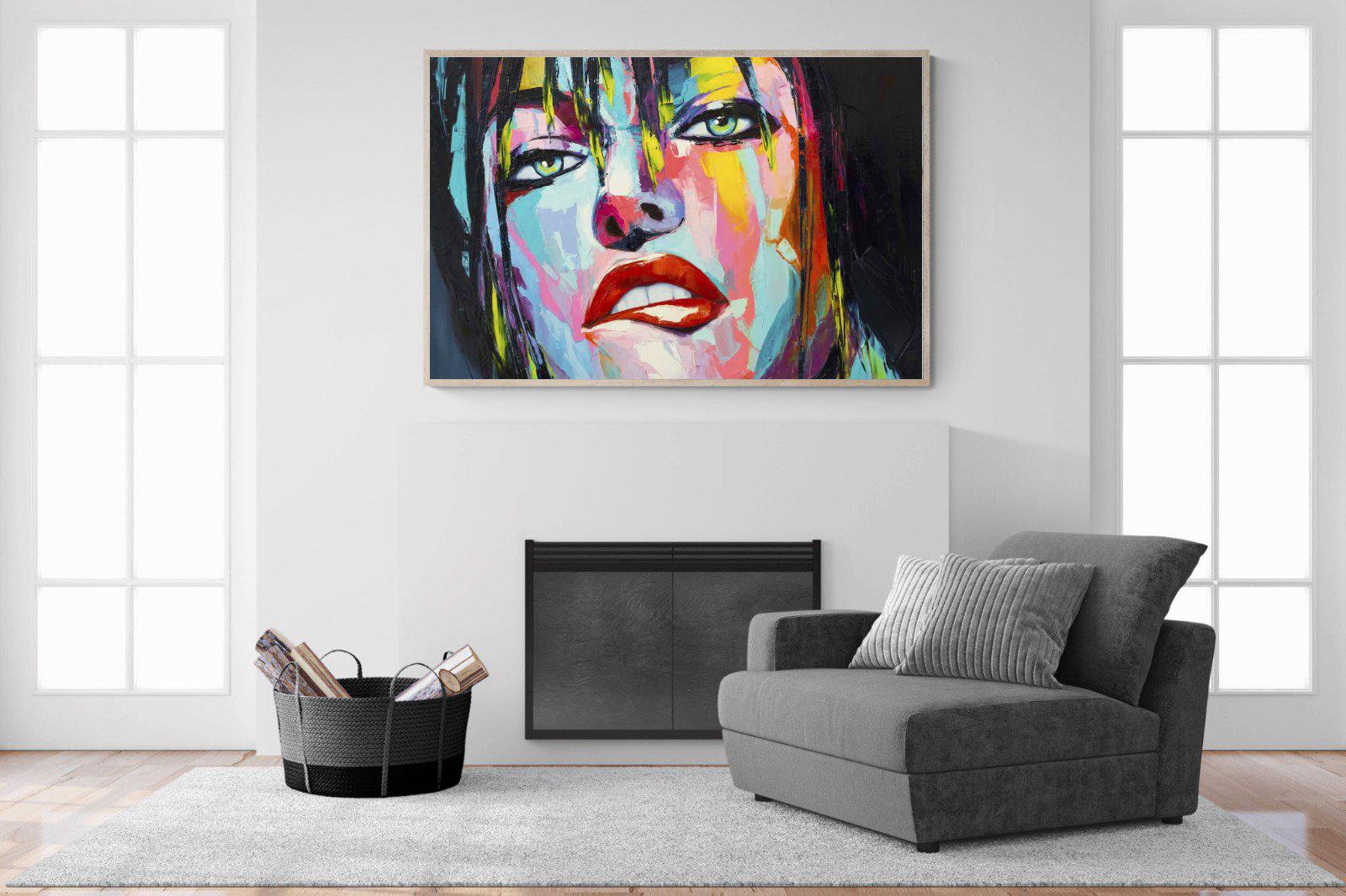 Risky-Wall_Art-150 x 100cm-Mounted Canvas-Wood-Pixalot