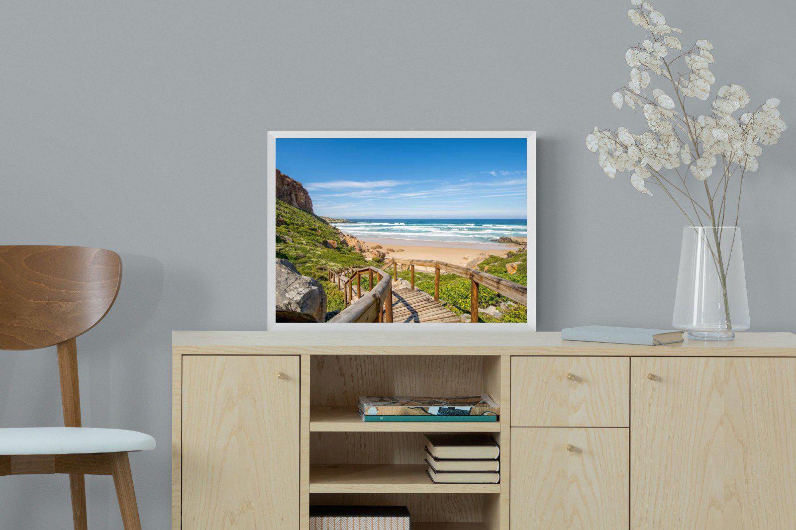 Robberg-Wall_Art-60 x 45cm-Mounted Canvas-White-Pixalot