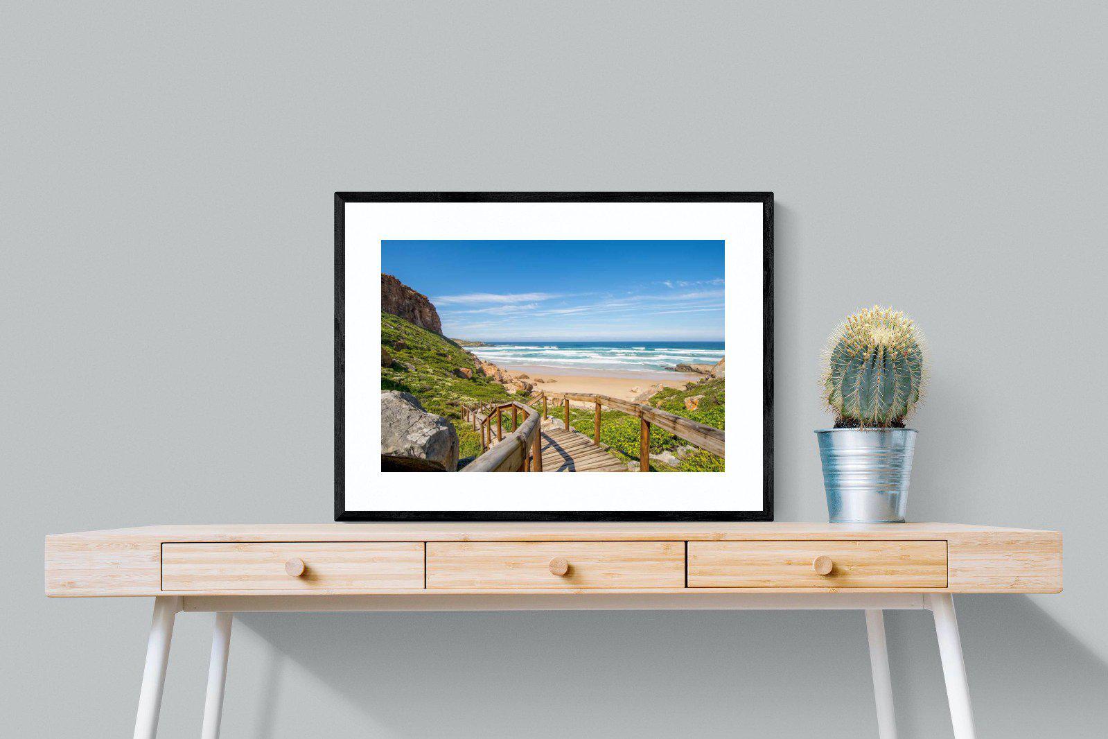 Robberg-Wall_Art-80 x 60cm-Framed Print-Black-Pixalot