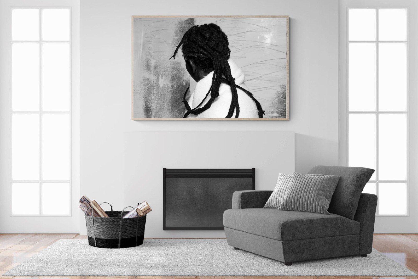 Robed Artist-Wall_Art-150 x 100cm-Mounted Canvas-Wood-Pixalot