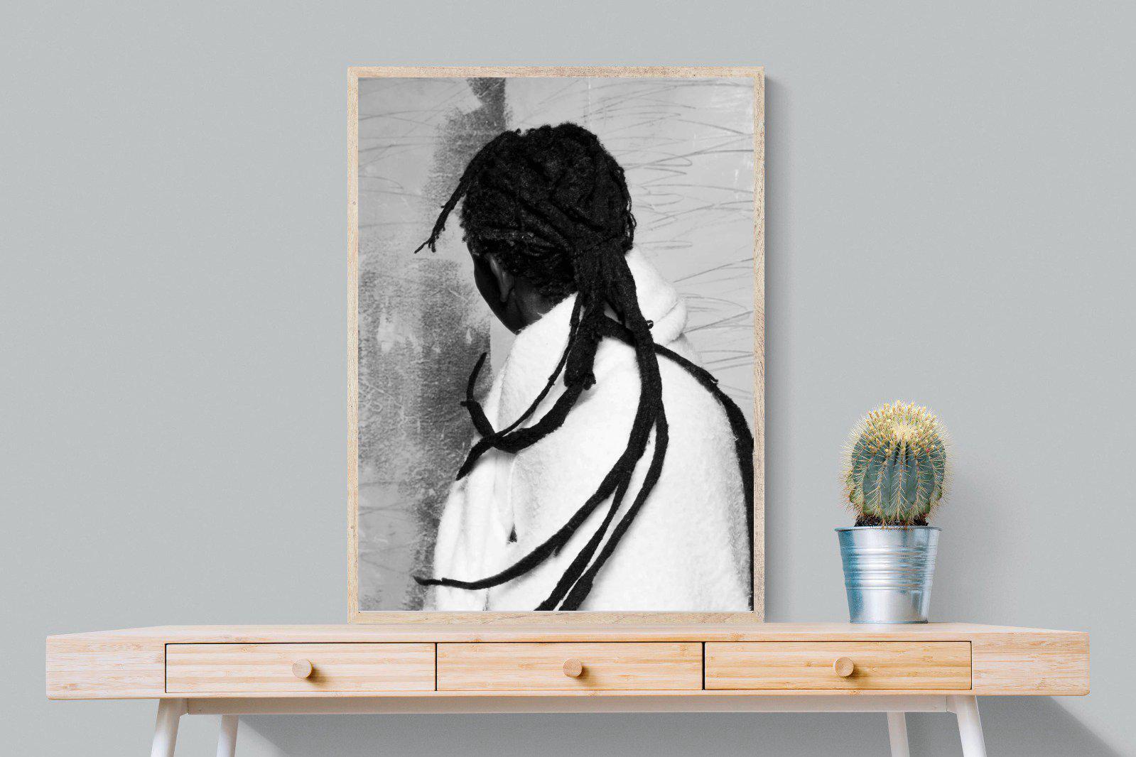 Robed Artist-Wall_Art-75 x 100cm-Mounted Canvas-Wood-Pixalot