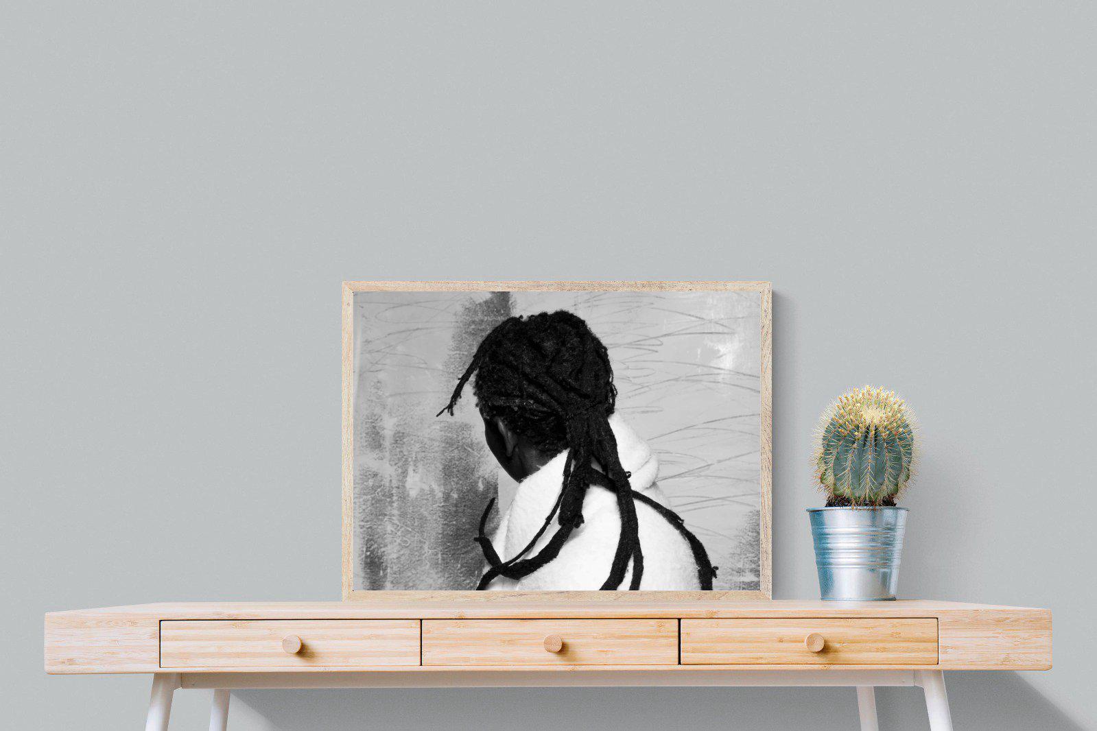 Robed Artist-Wall_Art-80 x 60cm-Mounted Canvas-Wood-Pixalot