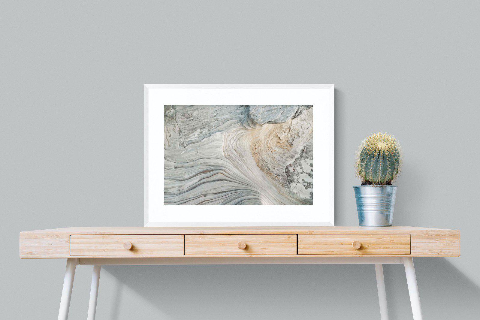 Rock Formation-Wall_Art-80 x 60cm-Framed Print-White-Pixalot