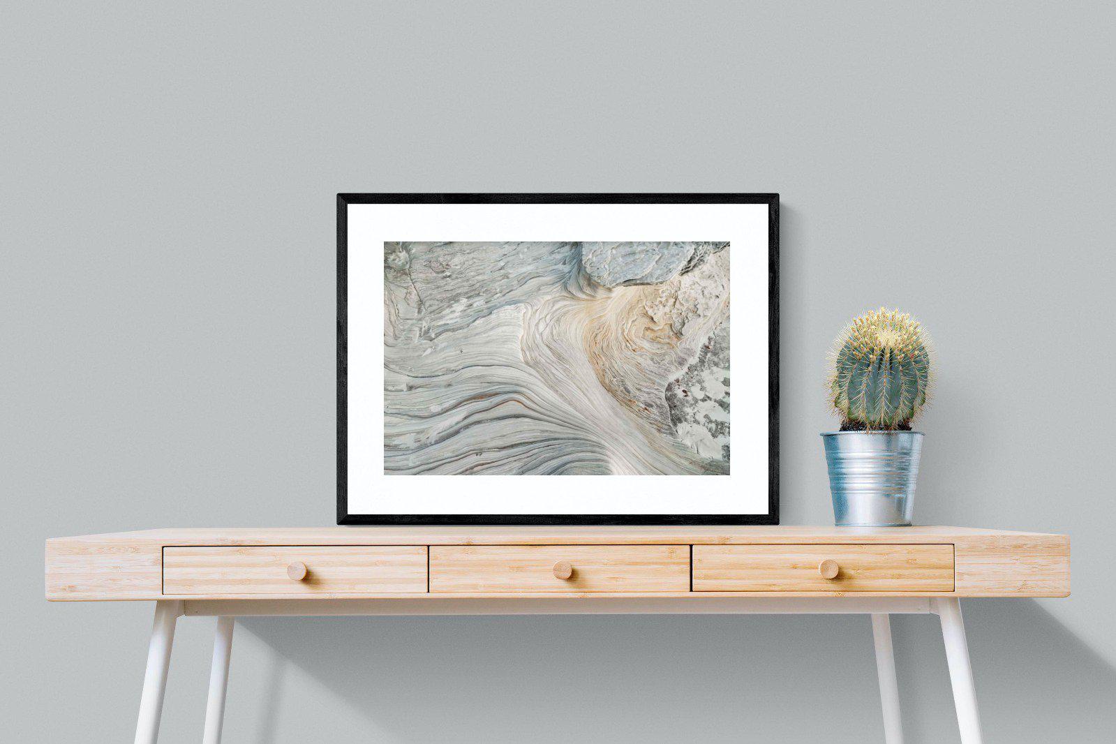 Rock Formation-Wall_Art-80 x 60cm-Framed Print-Black-Pixalot