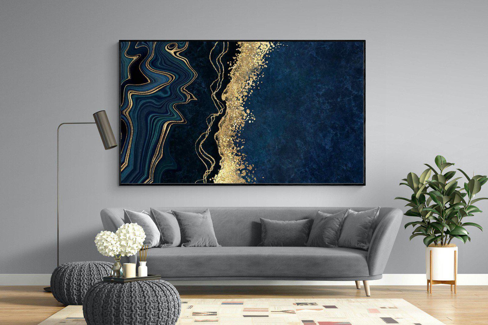 Royal-Wall_Art-220 x 130cm-Mounted Canvas-Black-Pixalot