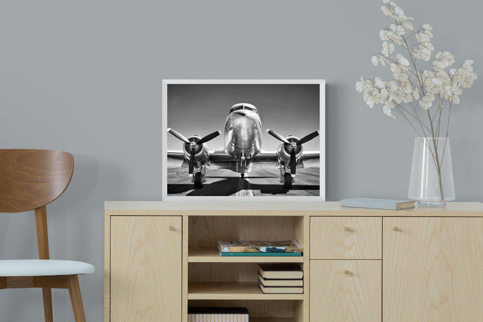 Runway-Wall_Art-60 x 45cm-Mounted Canvas-White-Pixalot