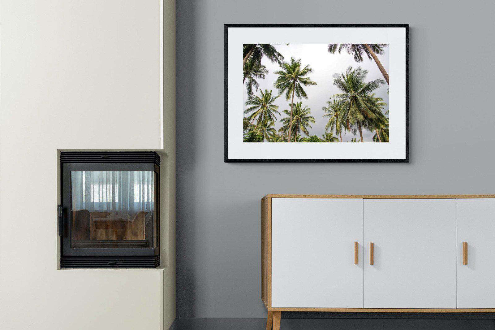 Samui-Wall_Art-100 x 75cm-Framed Print-Black-Pixalot