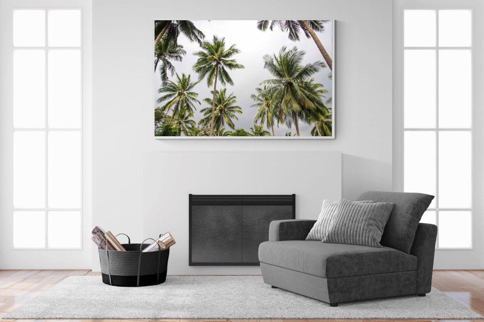 Samui-Wall_Art-150 x 100cm-Mounted Canvas-White-Pixalot