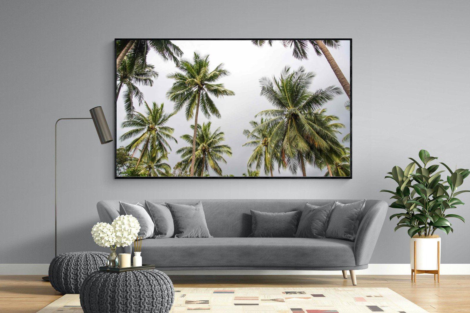 Samui-Wall_Art-220 x 130cm-Mounted Canvas-Black-Pixalot