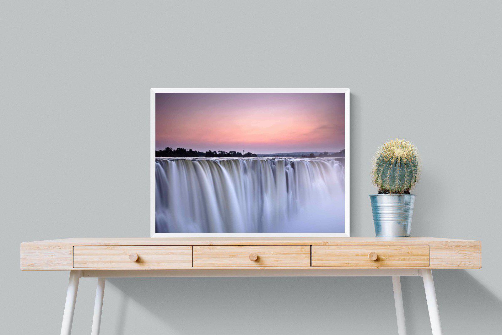 Satin Falls-Wall_Art-80 x 60cm-Mounted Canvas-White-Pixalot