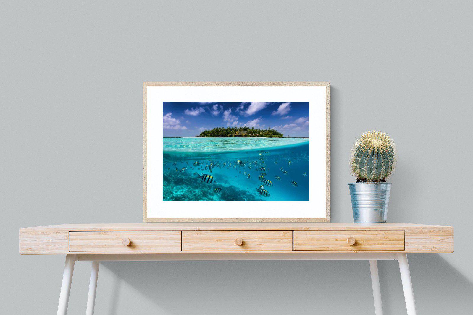 Scuba-Wall_Art-80 x 60cm-Framed Print-Wood-Pixalot