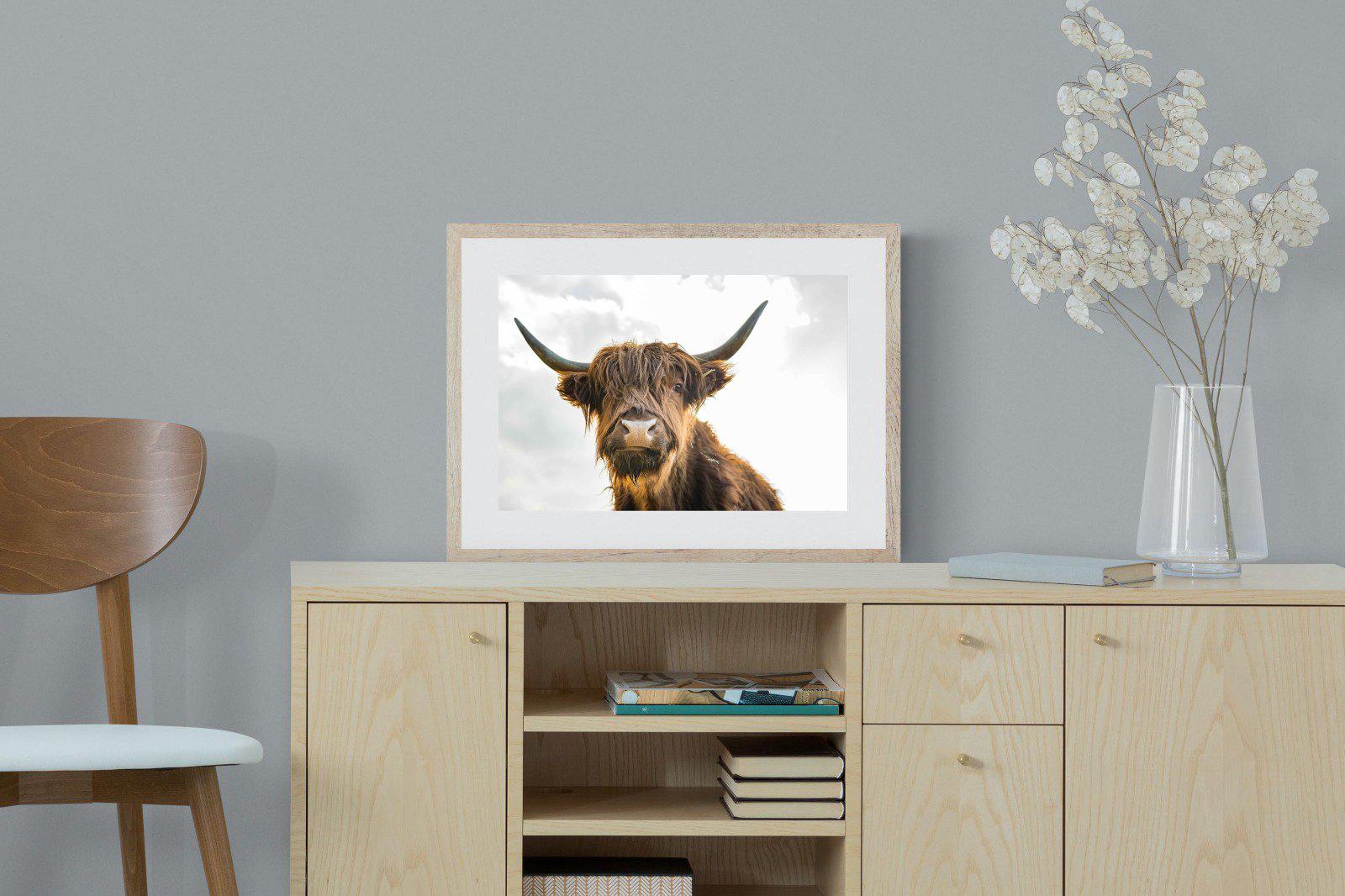 Shaggy-Wall_Art-60 x 45cm-Framed Print-Wood-Pixalot