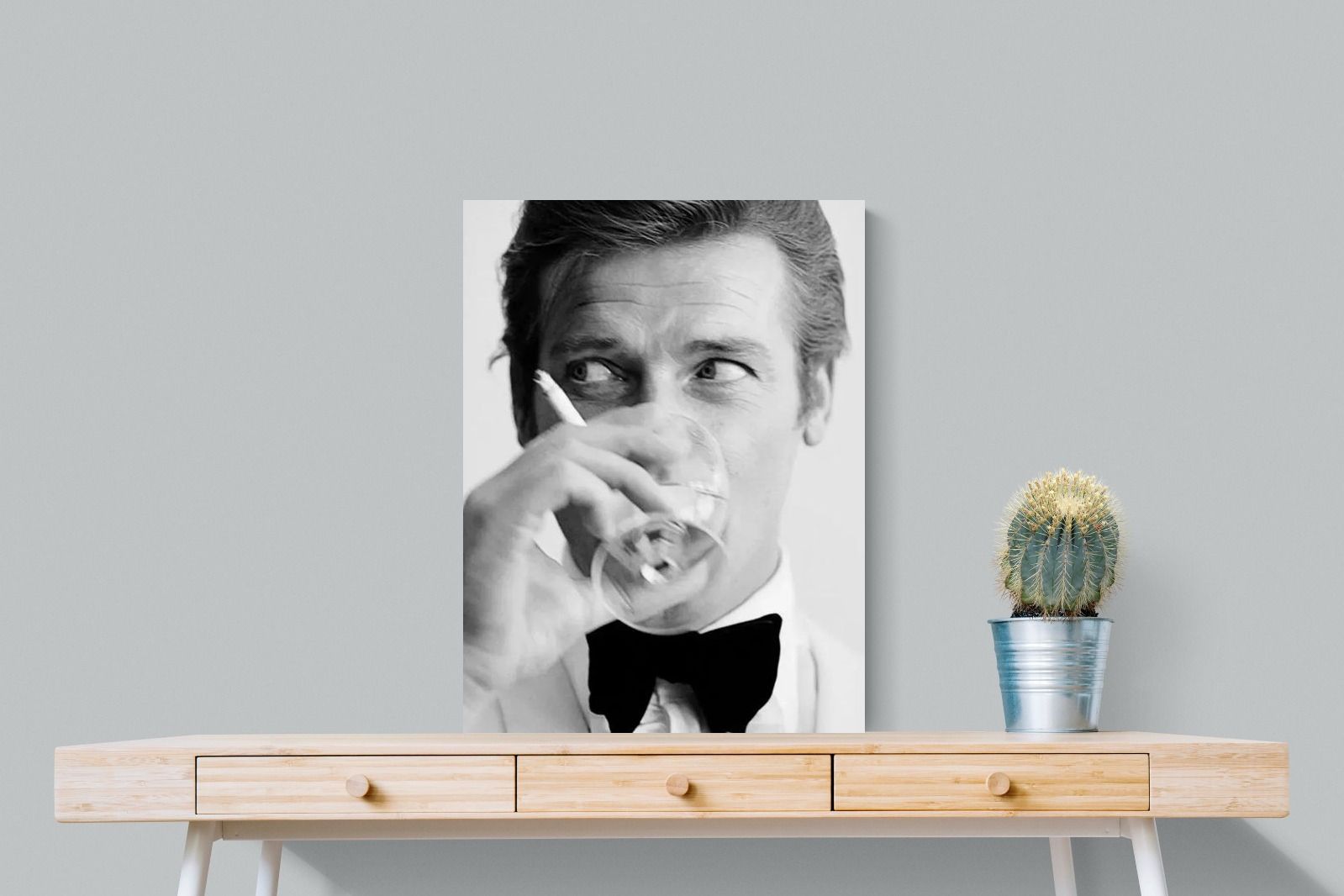 Shaken not Stirred-Wall_Art-60 x 80cm-Mounted Canvas-No Frame-Pixalot