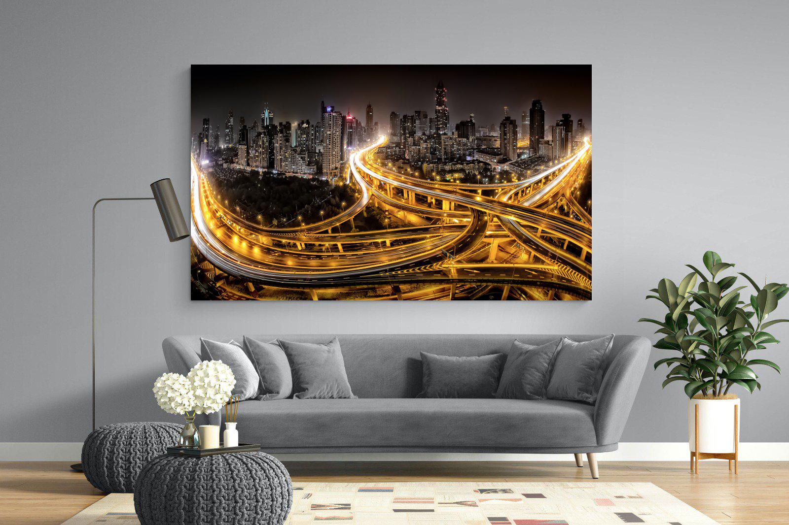 Shanghai-Wall_Art-220 x 130cm-Mounted Canvas-No Frame-Pixalot